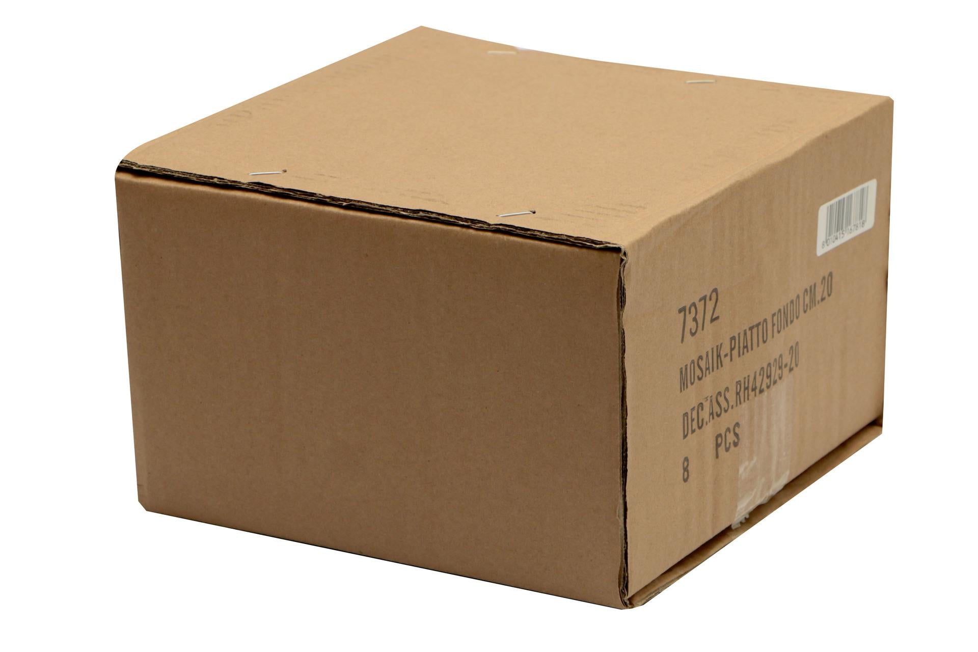 Import Tavola Professional Mosaik Piatto Fondo Ø20 cm In Stoneware - Decori Assortiti - Set 8 Pz 5