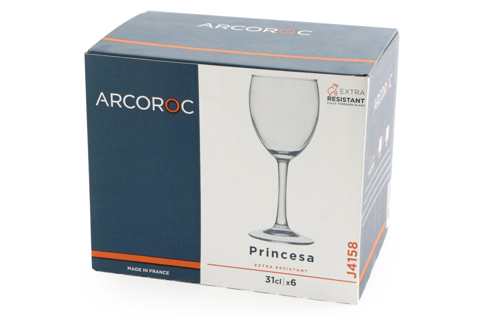 Arcoroc Princesa New Calice Temperato 31 cl - Set 6 Pz 3