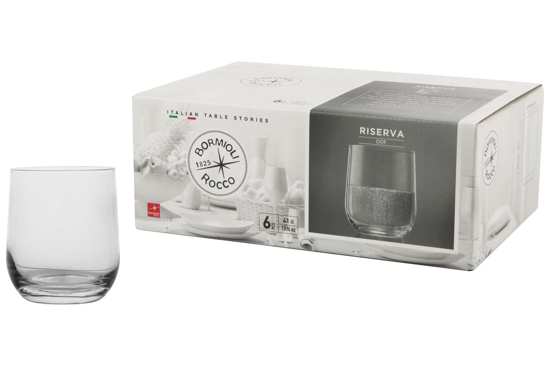 Bormioli Rocco Riserva Set 6 Bicchieri DOF 39 cl - Collezione Calici Specifici per Vino e Distillati - Set 6 Pz 3