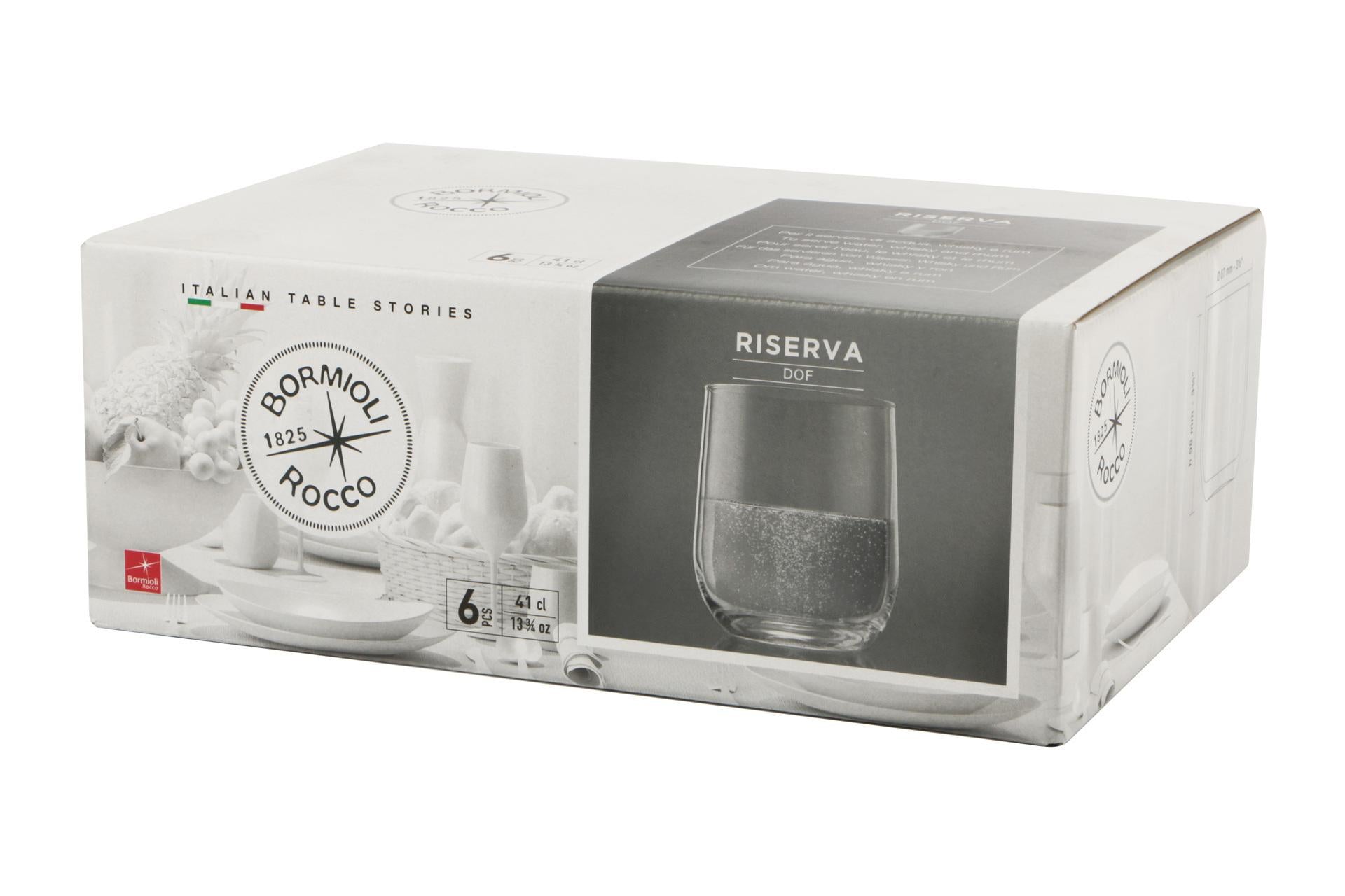 Bormioli Rocco Riserva Set 6 Bicchieri DOF 39 cl - Collezione Calici Specifici per Vino e Distillati - Set 6 Pz 4