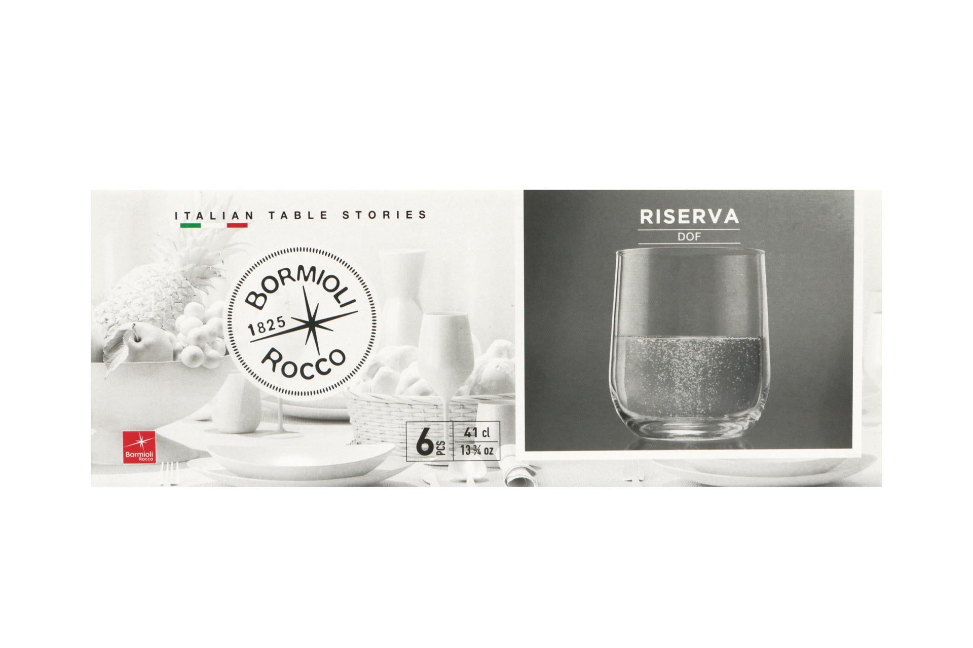Bormioli Rocco Riserva Set 6 Bicchieri DOF 39 cl - Collezione Calici Specifici per Vino e Distillati - Set 6 Pz 5