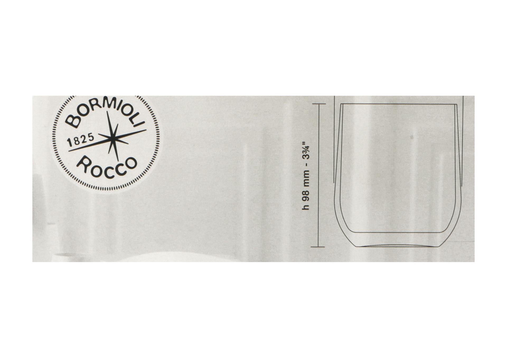 Bormioli Rocco Riserva Set 6 Bicchieri DOF 39 cl - Collezione Calici Specifici per Vino e Distillati - Set 6 Pz 6
