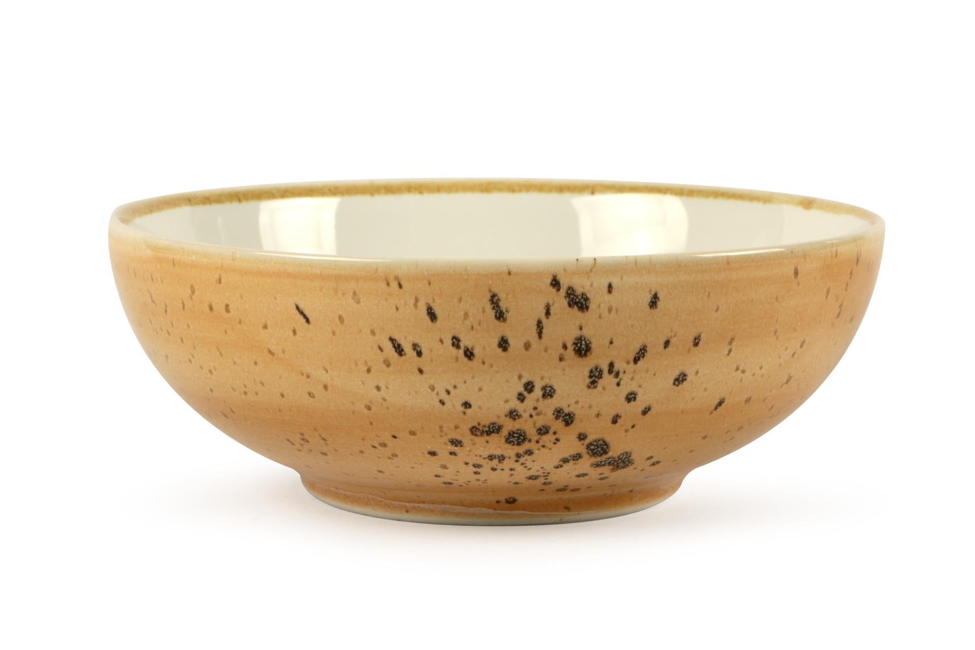 Pt Sango Ceramics Java Sunrise Yellow Insalatiera Ø17 cm - Set 6 Pz