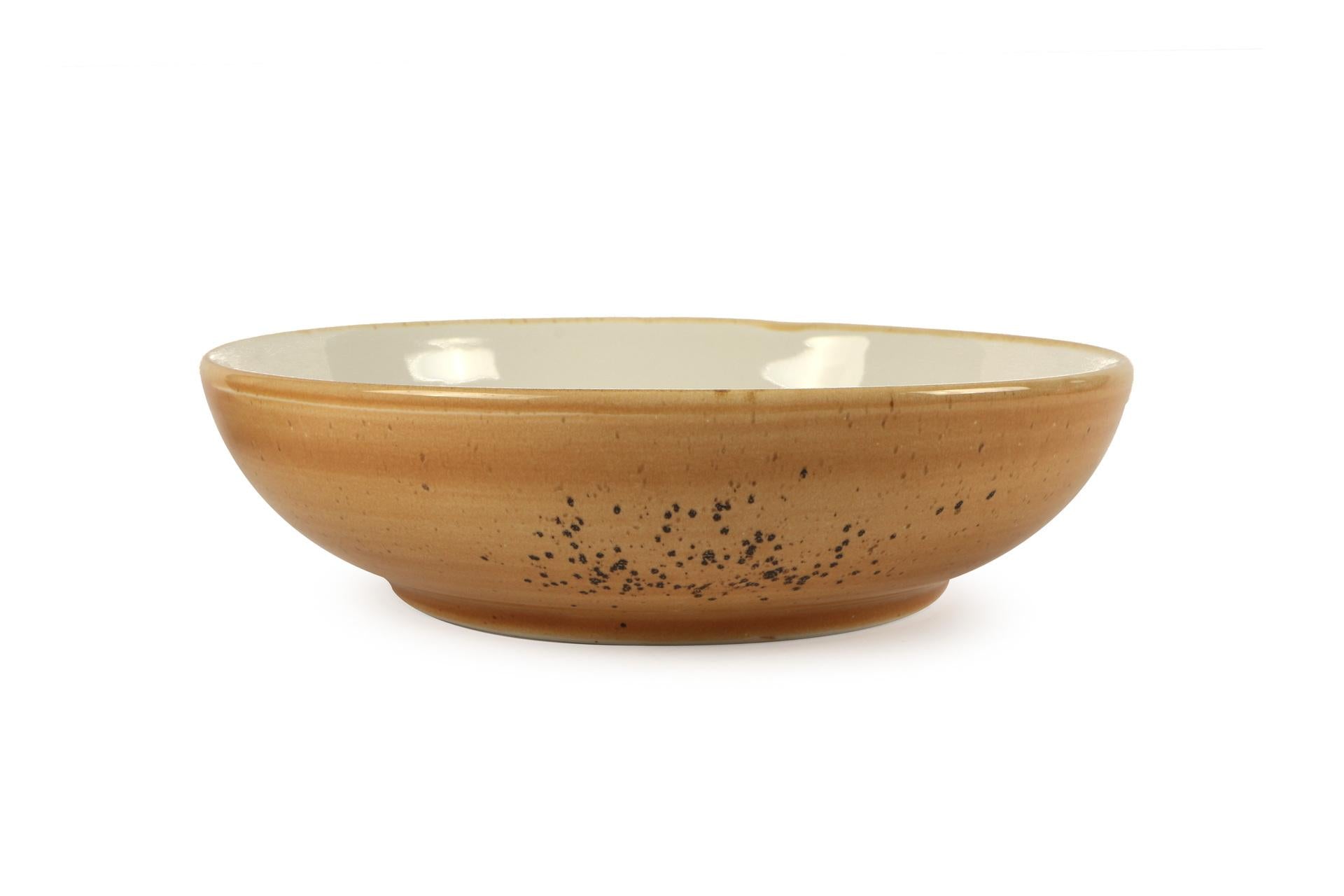 Pt Sango Ceramics Java Sunrise Yellow Piatto Fondo-Insalatiera Ø23 cm - Set 6 Pz