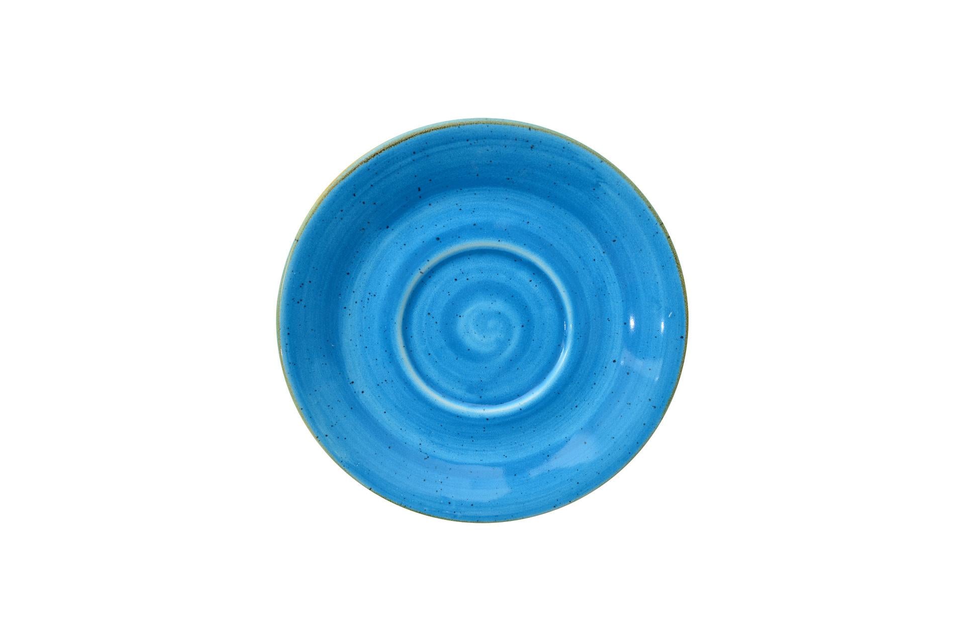 Pt Sango Ceramics Java Aqua Blu Piattino Ø12 cm - Set 12 Pz