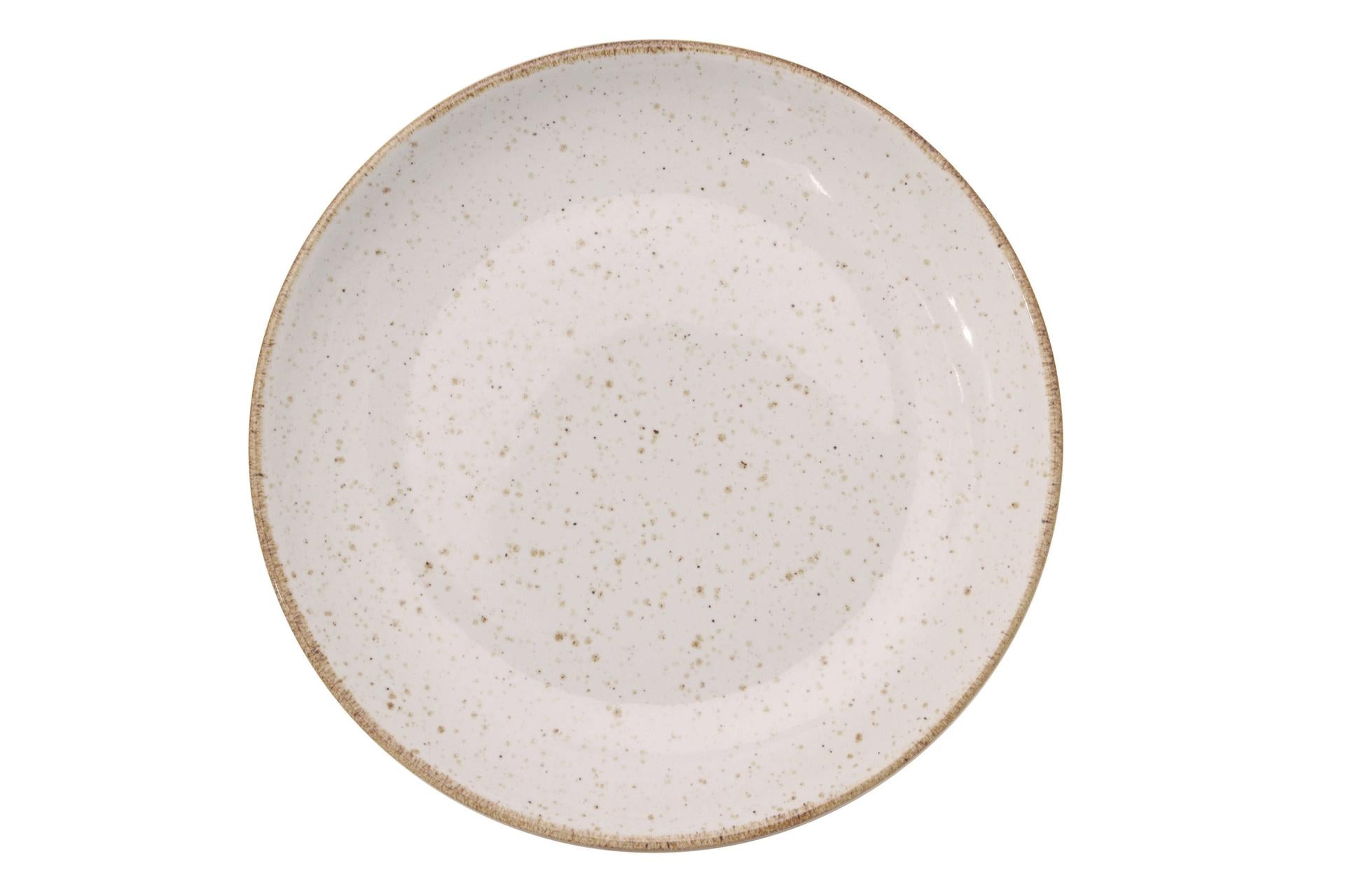 Pt Sango Ceramics Java Barley Cream Piatto Coupe Ø20 cm - Set 6 Pz