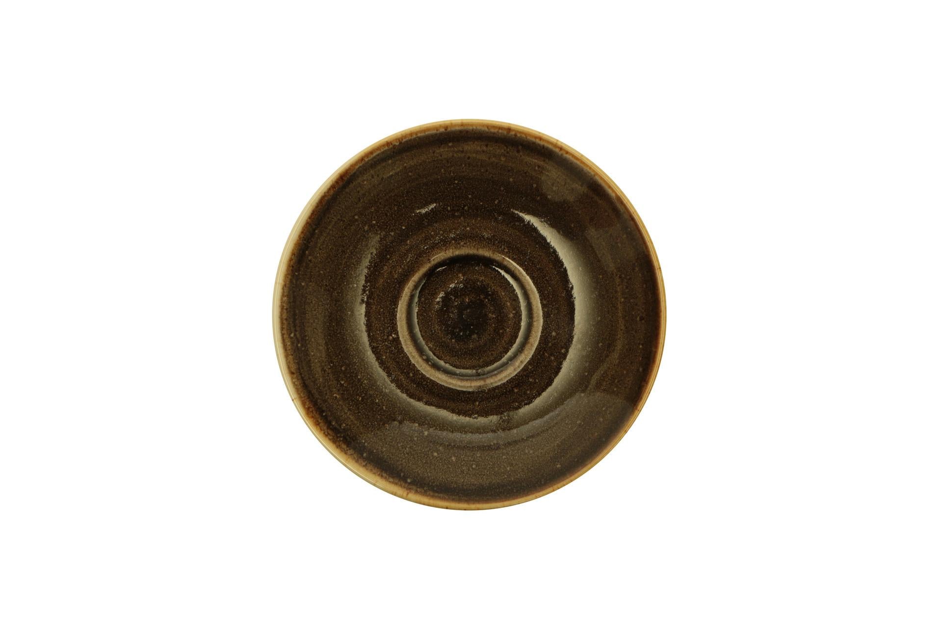 Pt Sango Ceramics Java Woodland Piattino Ø12 cm - Colore Brown - Set 12 Pz