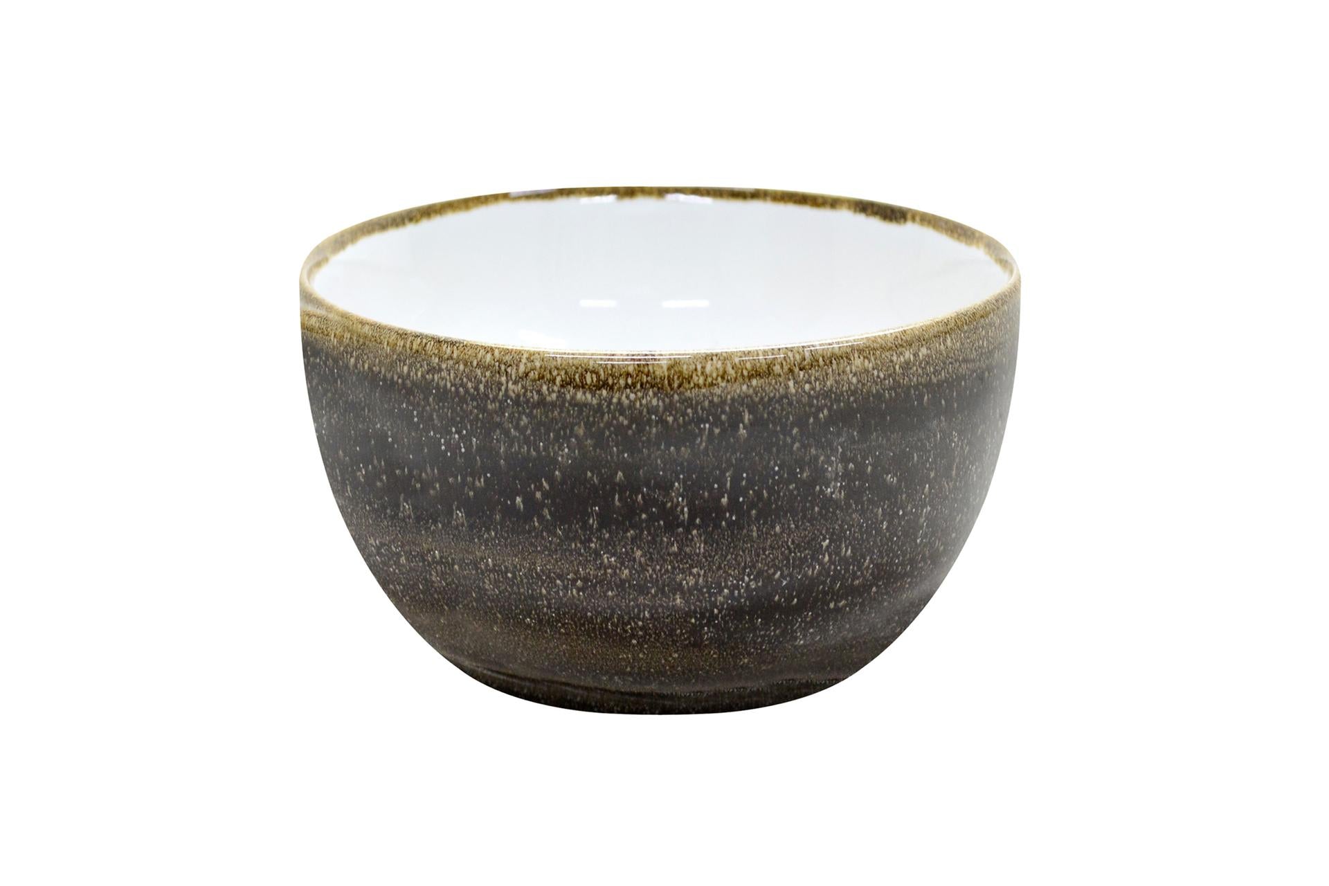 Pt Sango Ceramics Coppetta Java Wood Ø10 cm - Colore Marrone In Legno di Java - Set 6 Pz