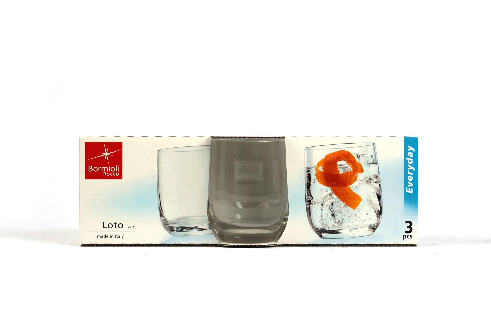 Bormioli Rocco Loto Set 30 Bicchieri Acqua 27.5 cl - Set 30 Pz 6