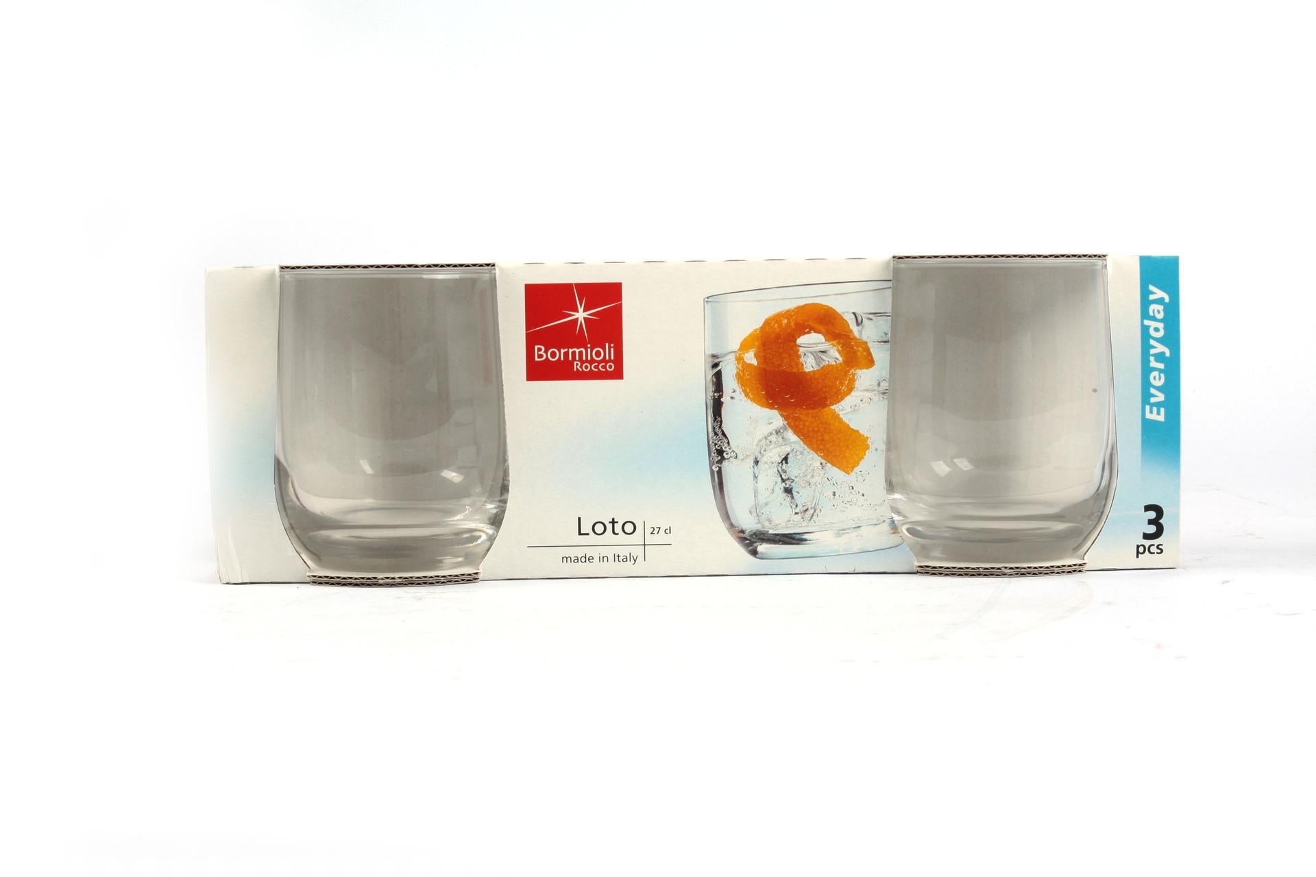 Bormioli Rocco Loto Set 30 Bicchieri Acqua 27.5 cl - Set 30 Pz 7