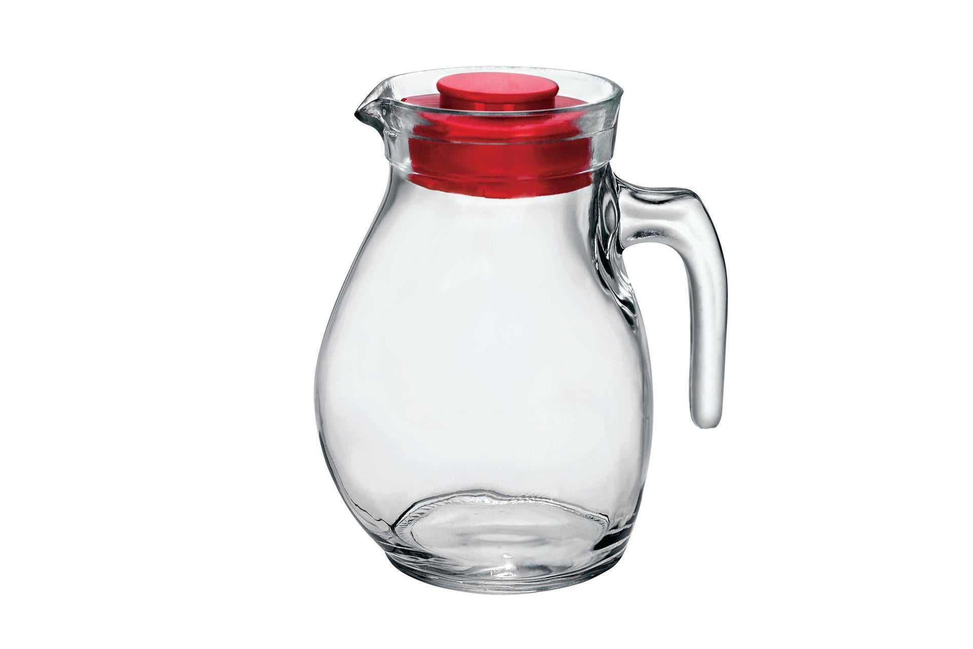 Bormioli Rocco Caraffa Sangria 1.5 L - Caraffa Capiente per Servizio RetroBanco e Self-Service - Set 12 Pz