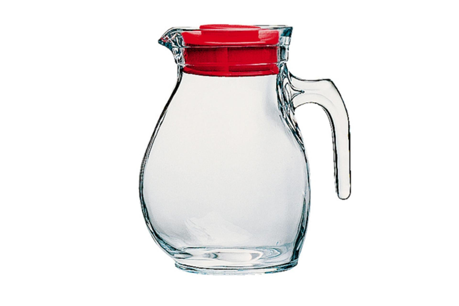 Bormioli Rocco Caraffa Sangria 1.5 L - Caraffa Capiente per Servizio RetroBanco e Self-Service - Set 12 Pz