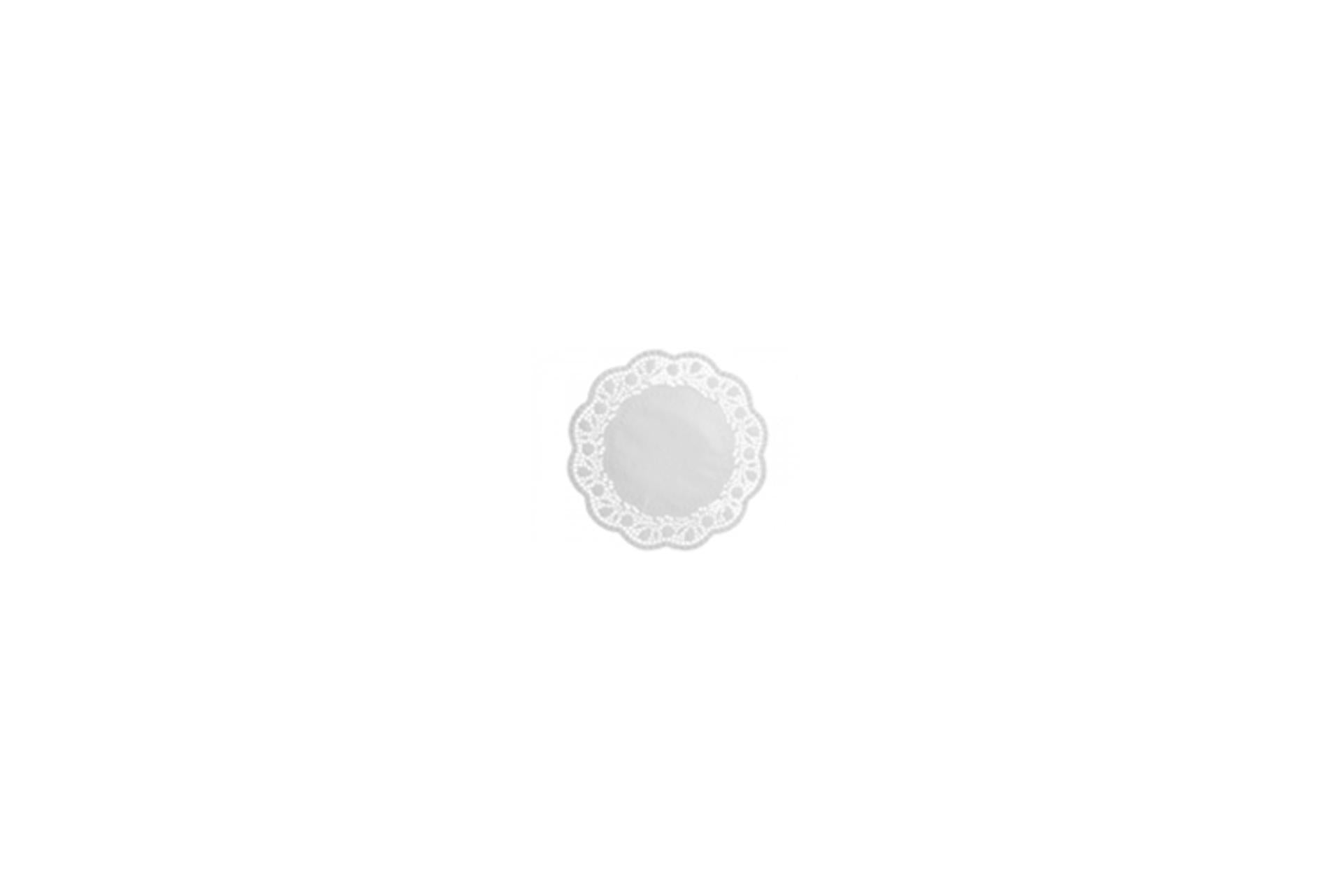 Thermohauser Pizzi Sottotorta Tondi Ø12 cm - Confezione da 250 Pezzi In Carta Assorbente Bianca Per Uso Alimentare - Set 250 Pz