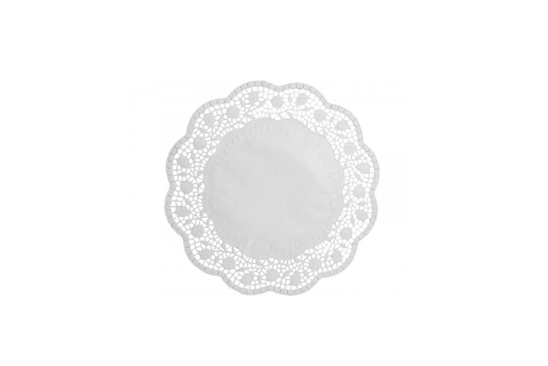 Thermohauser Pizzi Sottotorta Tondi Ø26 cm - Confezione da 250 Pezzi In Carta Assorbente Bianca Per Uso Alimentare - Set 250 Pz