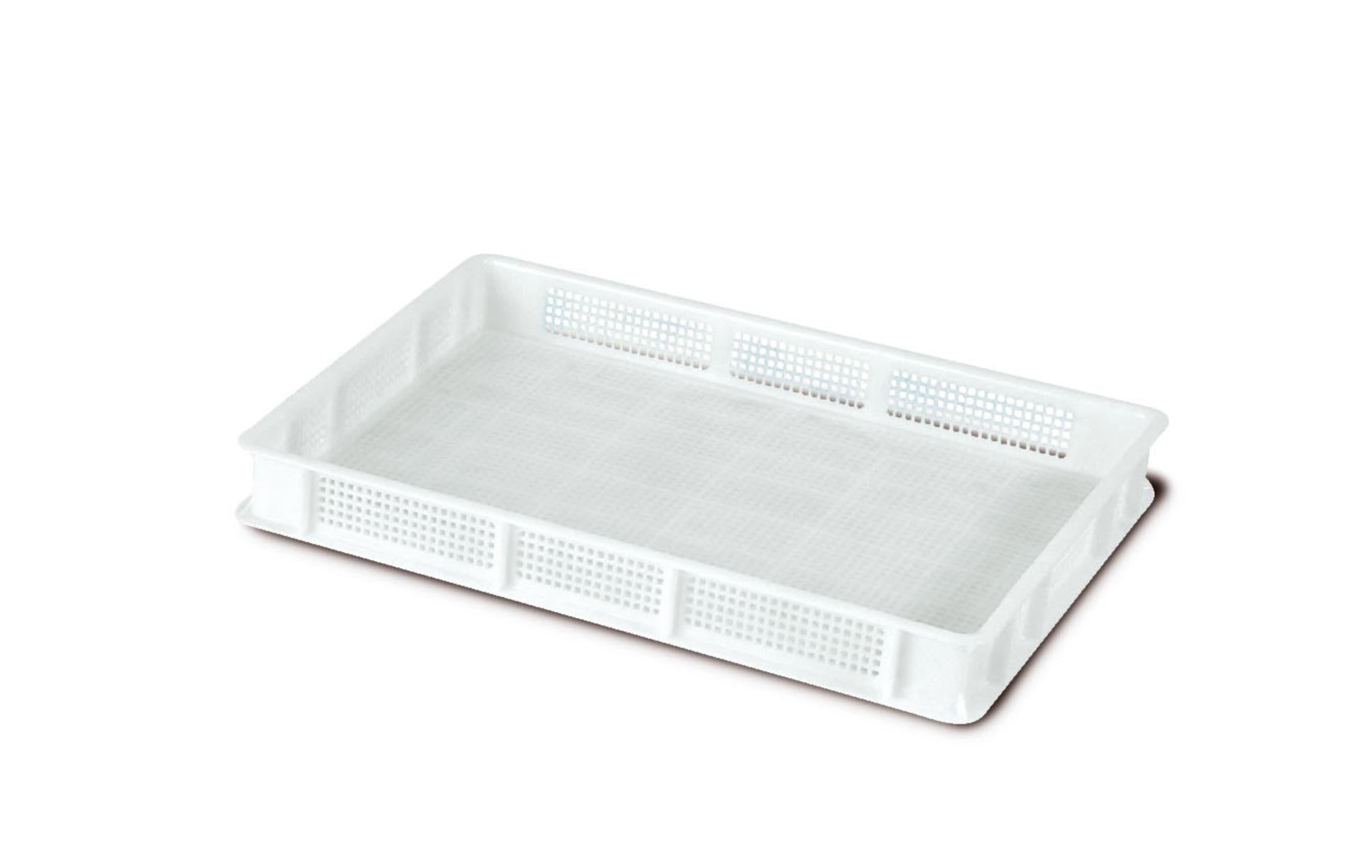 Giganplast Cassetta Service Forata 28L - 60 x 40 x 13 cm Con Fondo e Pareti Forati