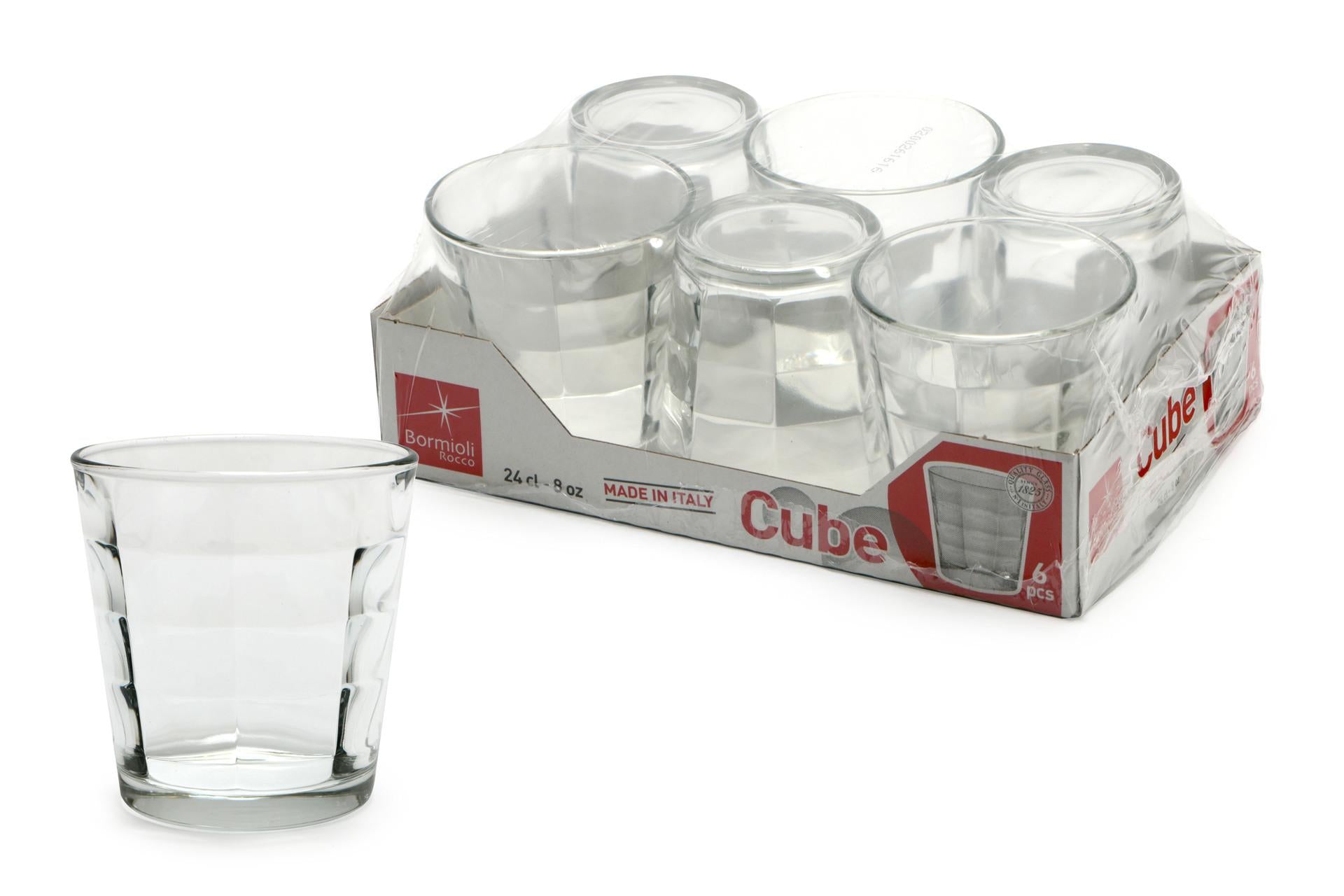 Bormioli Rocco Cube Set 6 Bicchieri Acqua Cl.24 - Set 6 Pz 3
