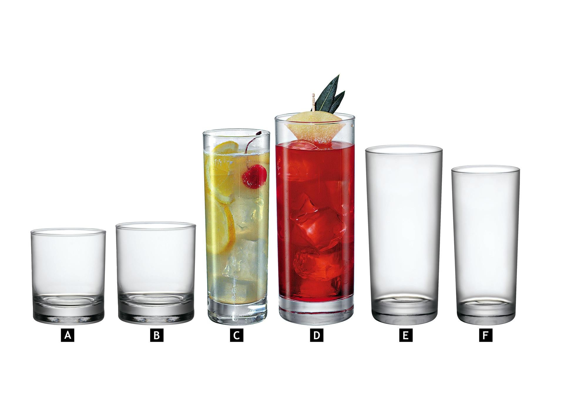 Bormioli Rocco Cortina Trasparente - Set 48 Bicchieri Bibita 27,5 cl In Vetro - Set 48 Pz 4