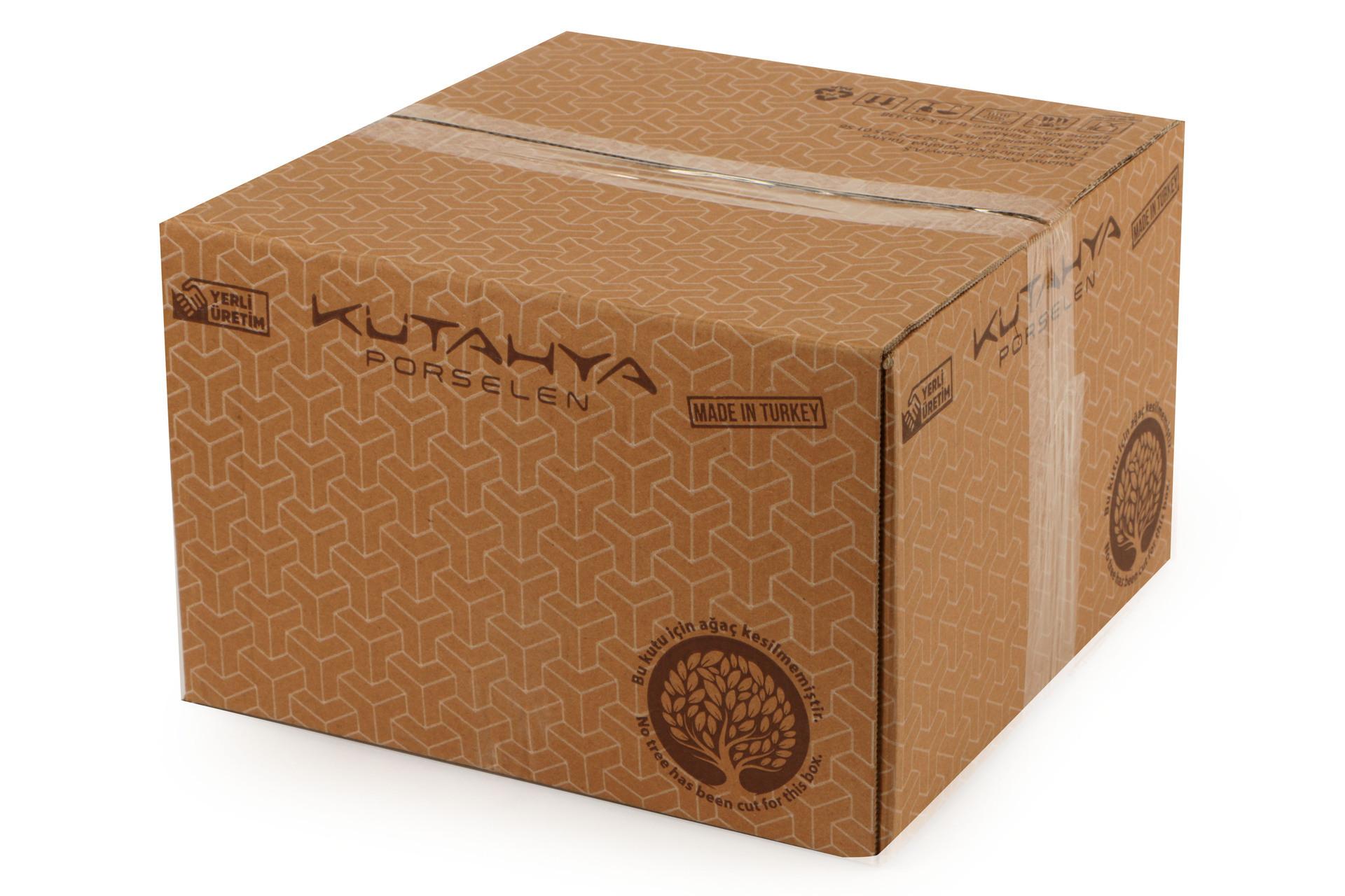 Kutahya Seramik Piatto Frutta Ø21 cm - Linea Porcellana Bianca Leggera - Set 12 Pz 3