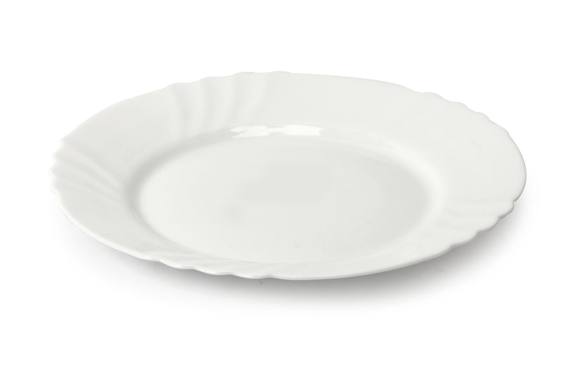 Bormioli Rocco Ebro Piatto Frutta Ø20 cm Bianco - Set 6 Pz