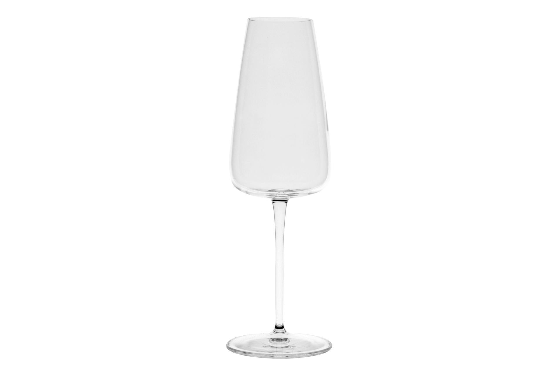 Bormioli Luigi I Meravigliosi Set 6 Calici Champagne-Prosecco 40 cl In Vetro Trasparente - Set 6 Pz