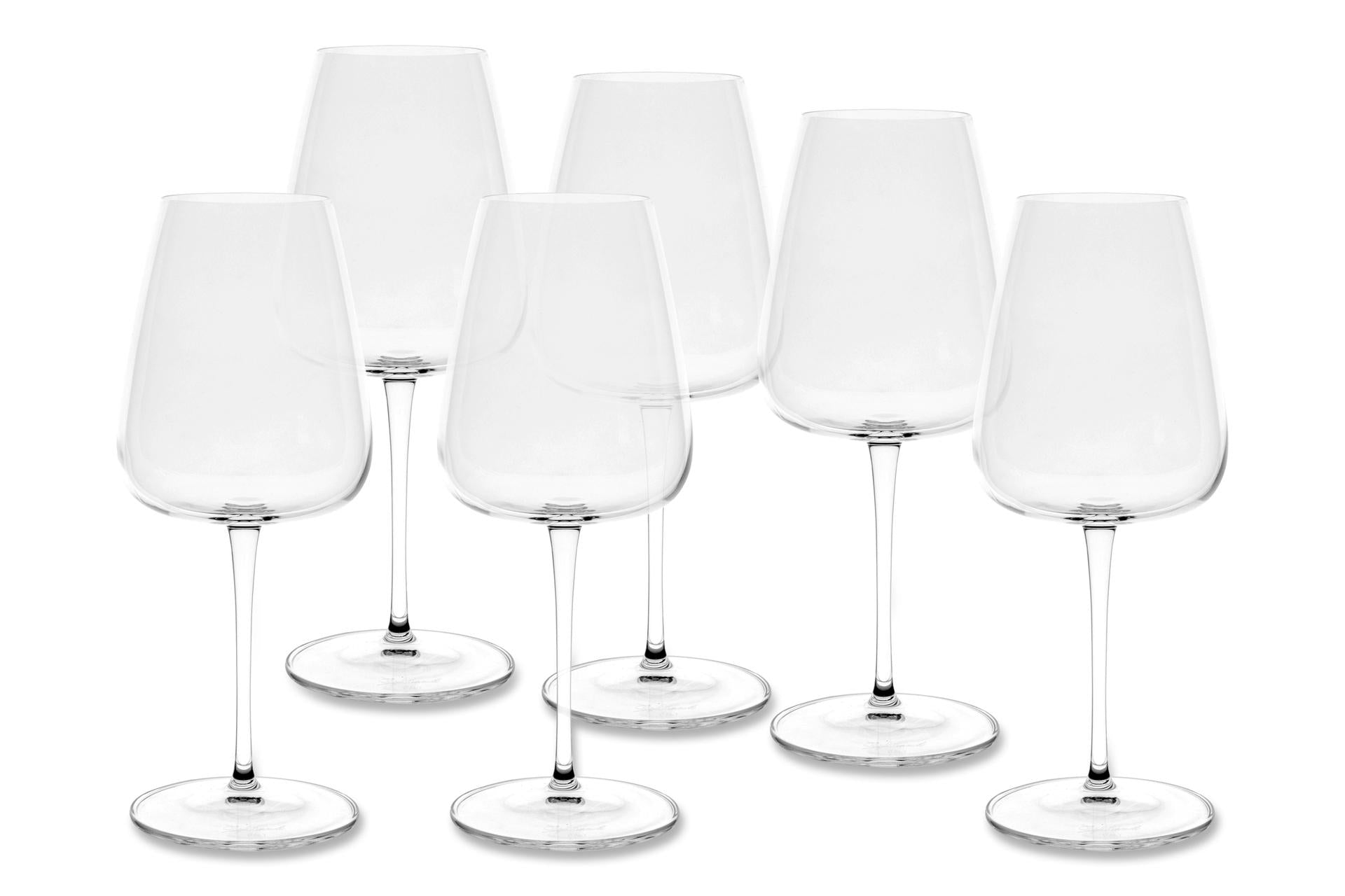 Bormioli Luigi I Meravigliosi Calici Sangiovese Chianti 55 cl - Confezione da 6 In Vetro Trasparente - Set 6 Pz