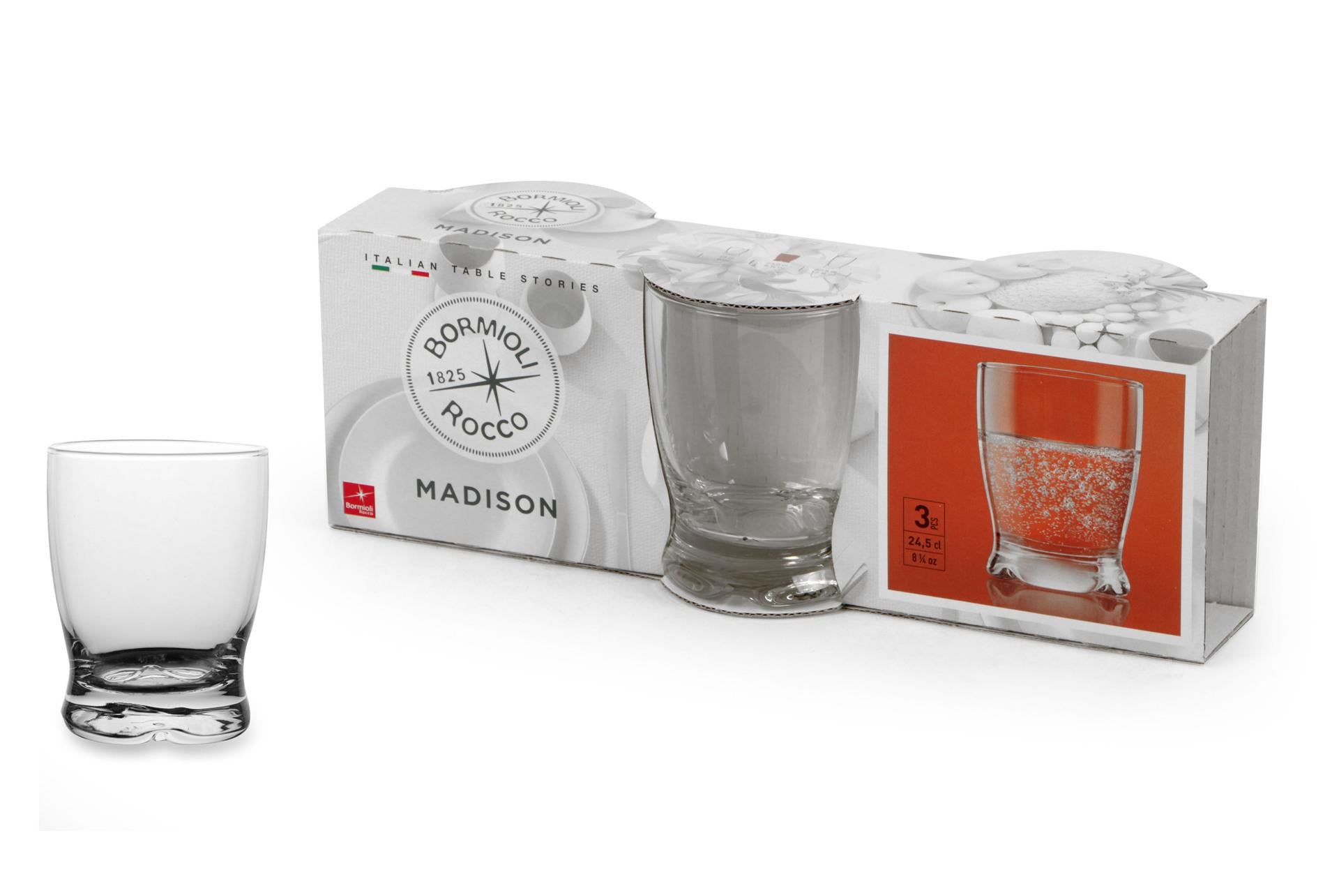 Bormioli Rocco Madison Set 15 Bicchieri Acqua Cl 24.5 - Set 15 Pz 3