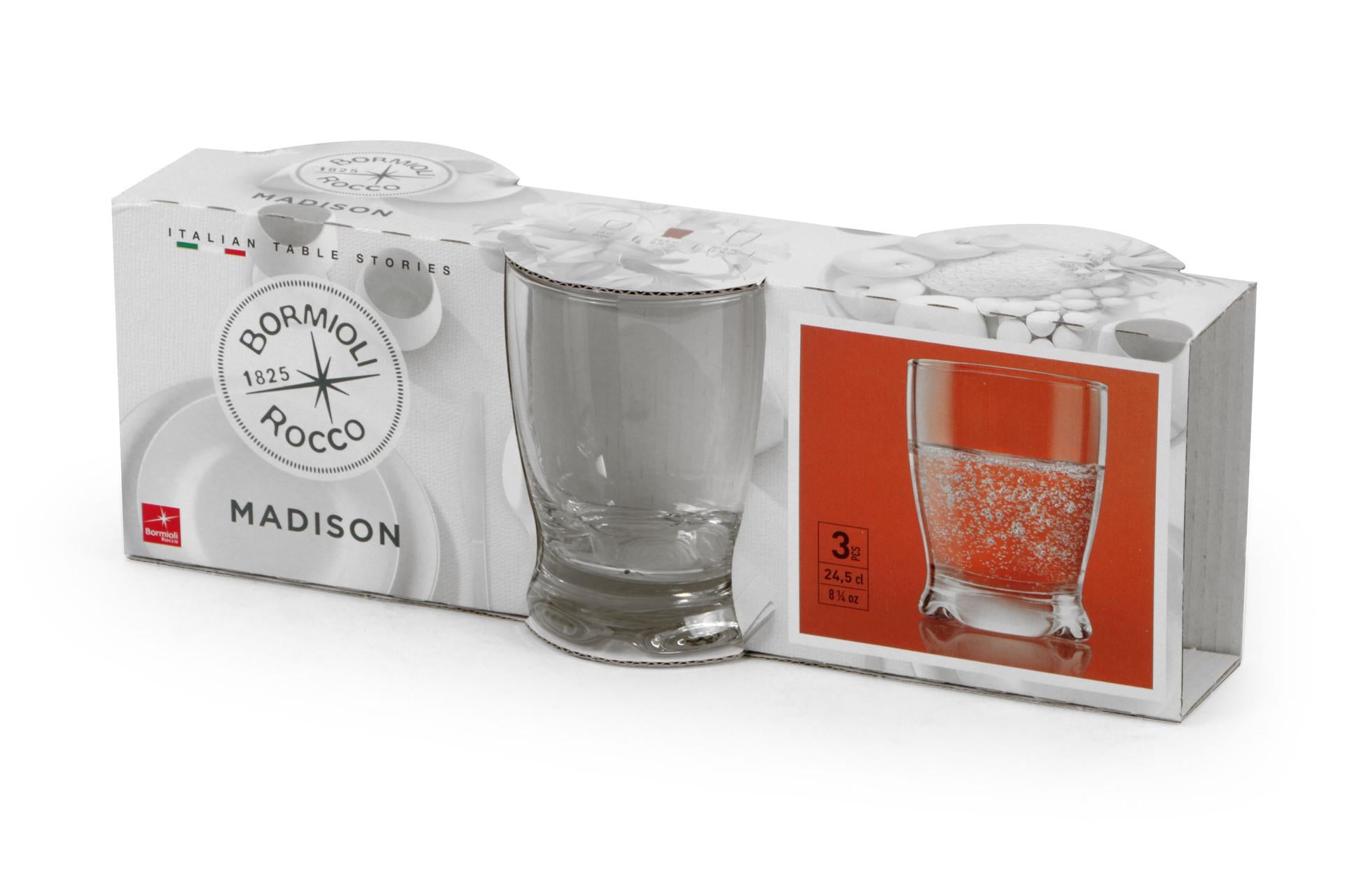 Bormioli Rocco Madison Set 15 Bicchieri Acqua Cl 24.5 - Set 15 Pz 4