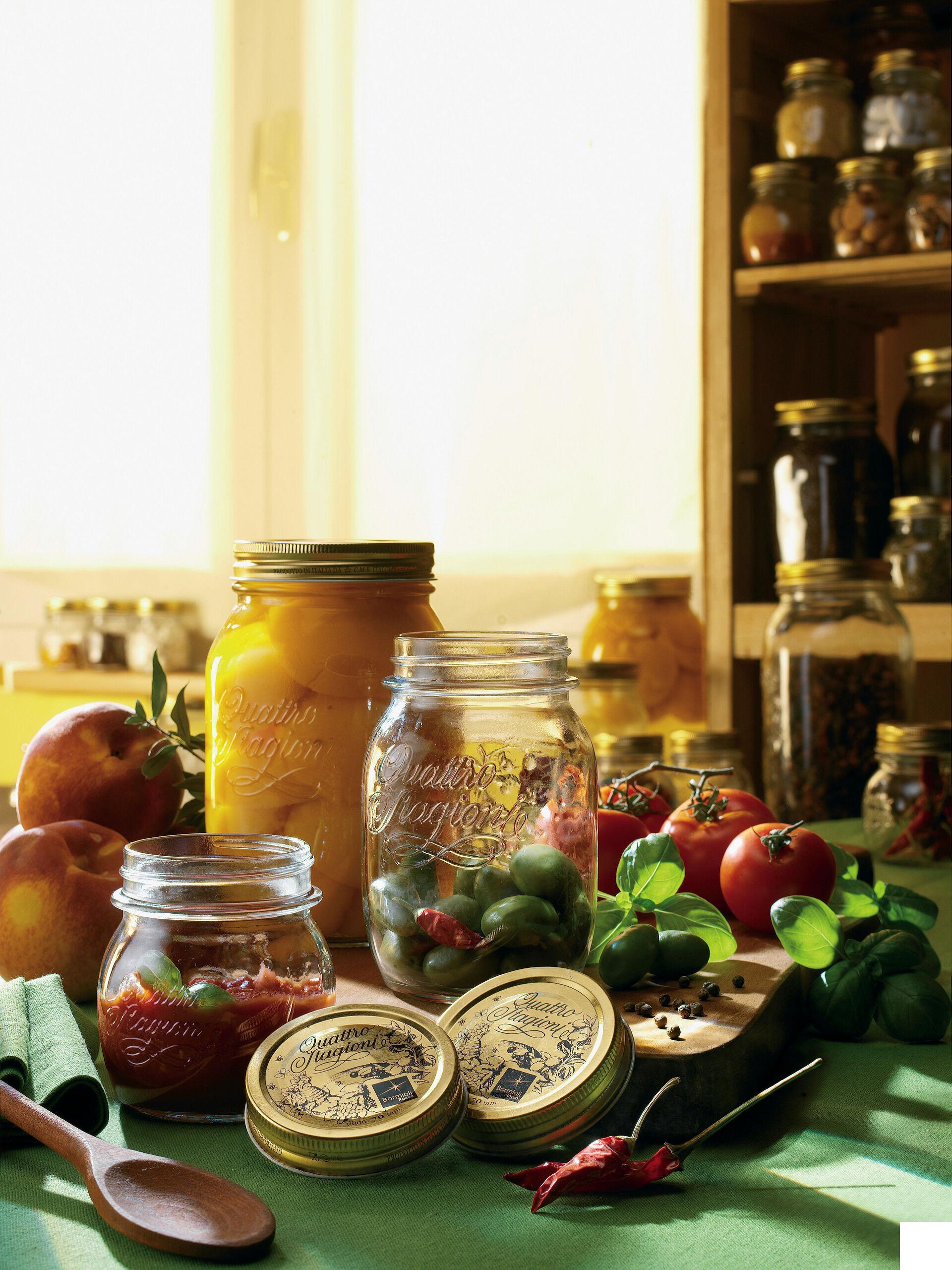 Bormioli Quattro Stagioni Vaso 150g - Per Marmellate e Conserve - Set 12 Pz 4