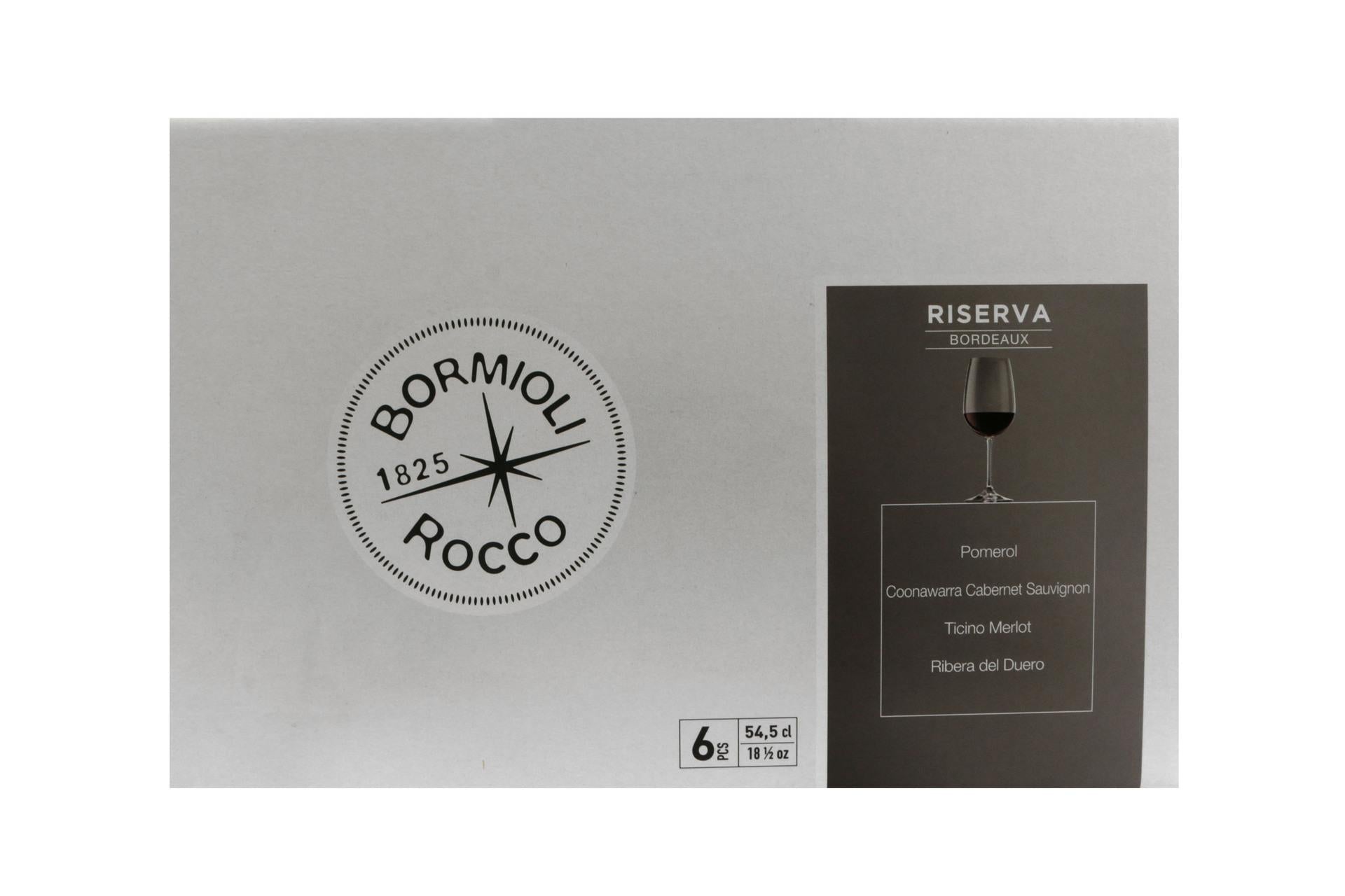Bormioli Rocco Riserva Bordeaux Set 6 Calici 54.5 cl - Collezione Riserva - Set 6 Pz 7