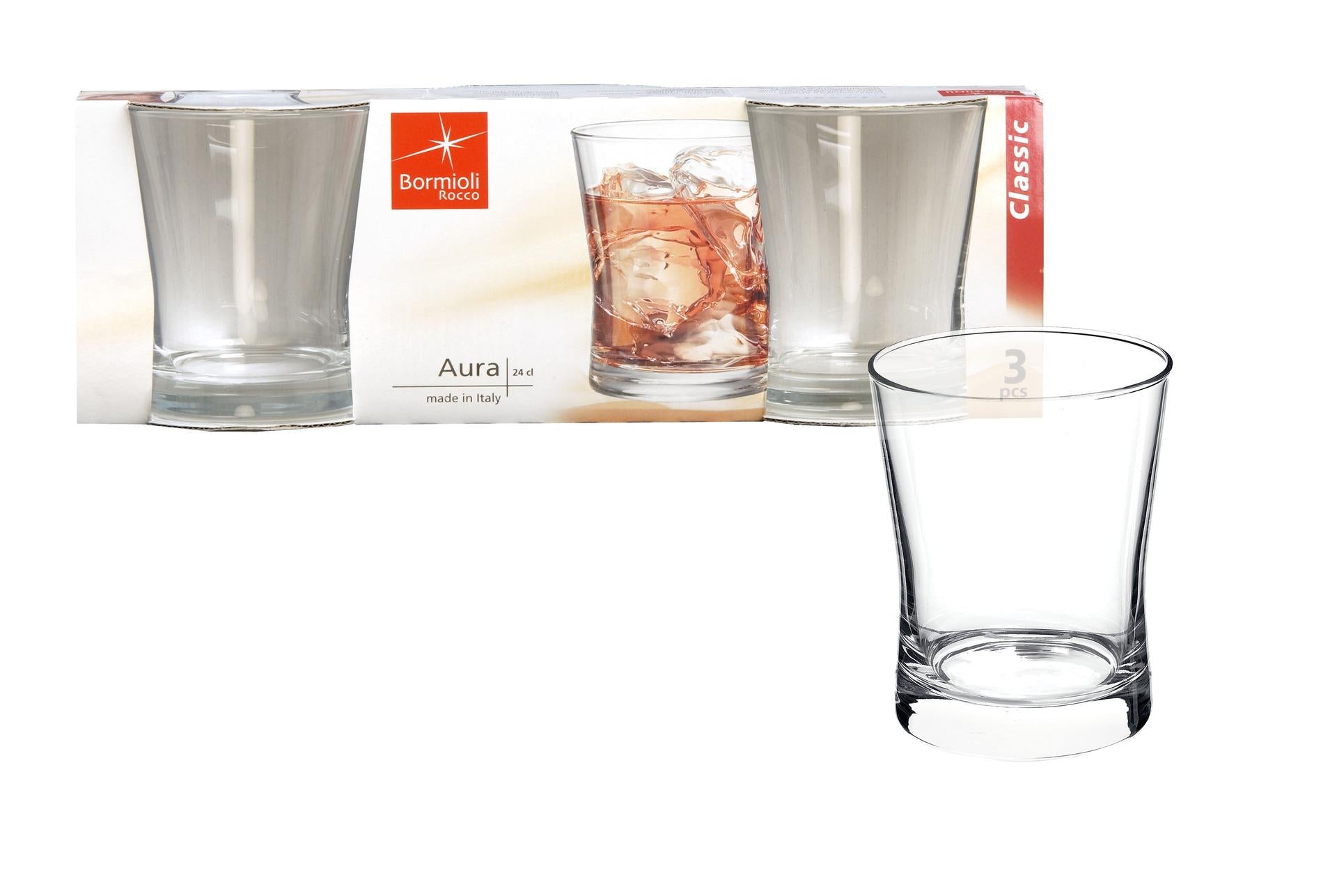 Bormioli Rocco Aura Set 36 Bicchieri Vino 24 cl - Set 36 Pz 3