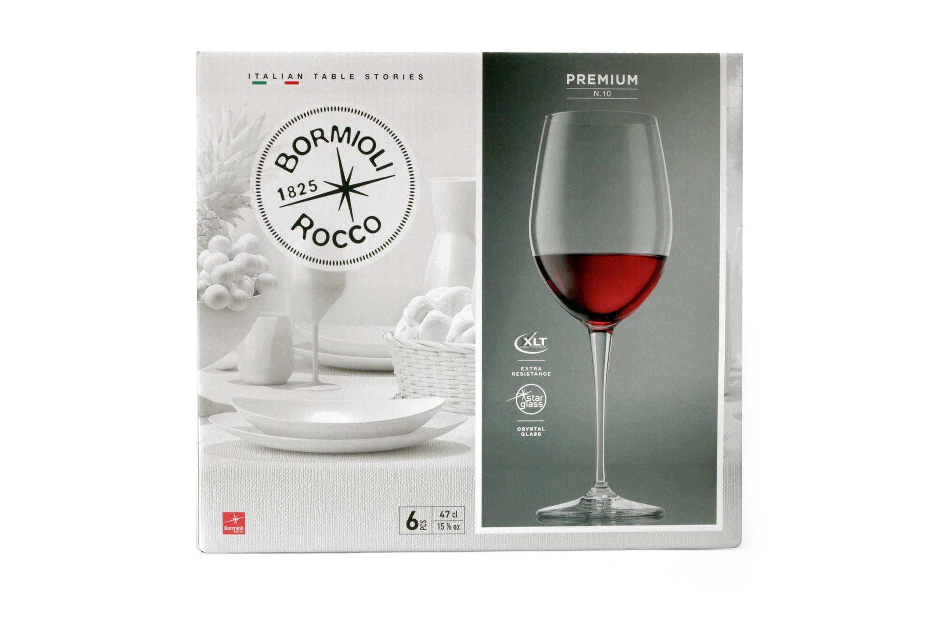 Bormioli Rocco Premium Set 6 Calici Barbera 47 cl In Vetro Sonoro Superiore - Set 6 Pz 5
