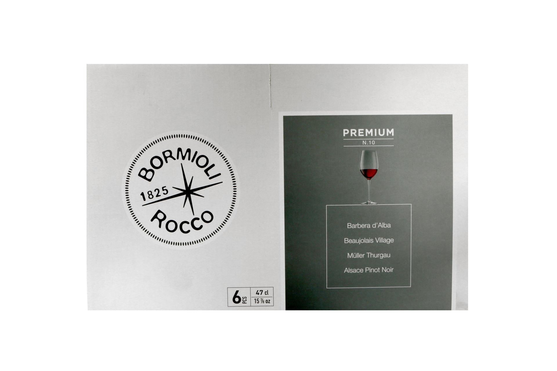 Bormioli Rocco Premium Set 6 Calici Barbera 47 cl In Vetro Sonoro Superiore - Set 6 Pz 6