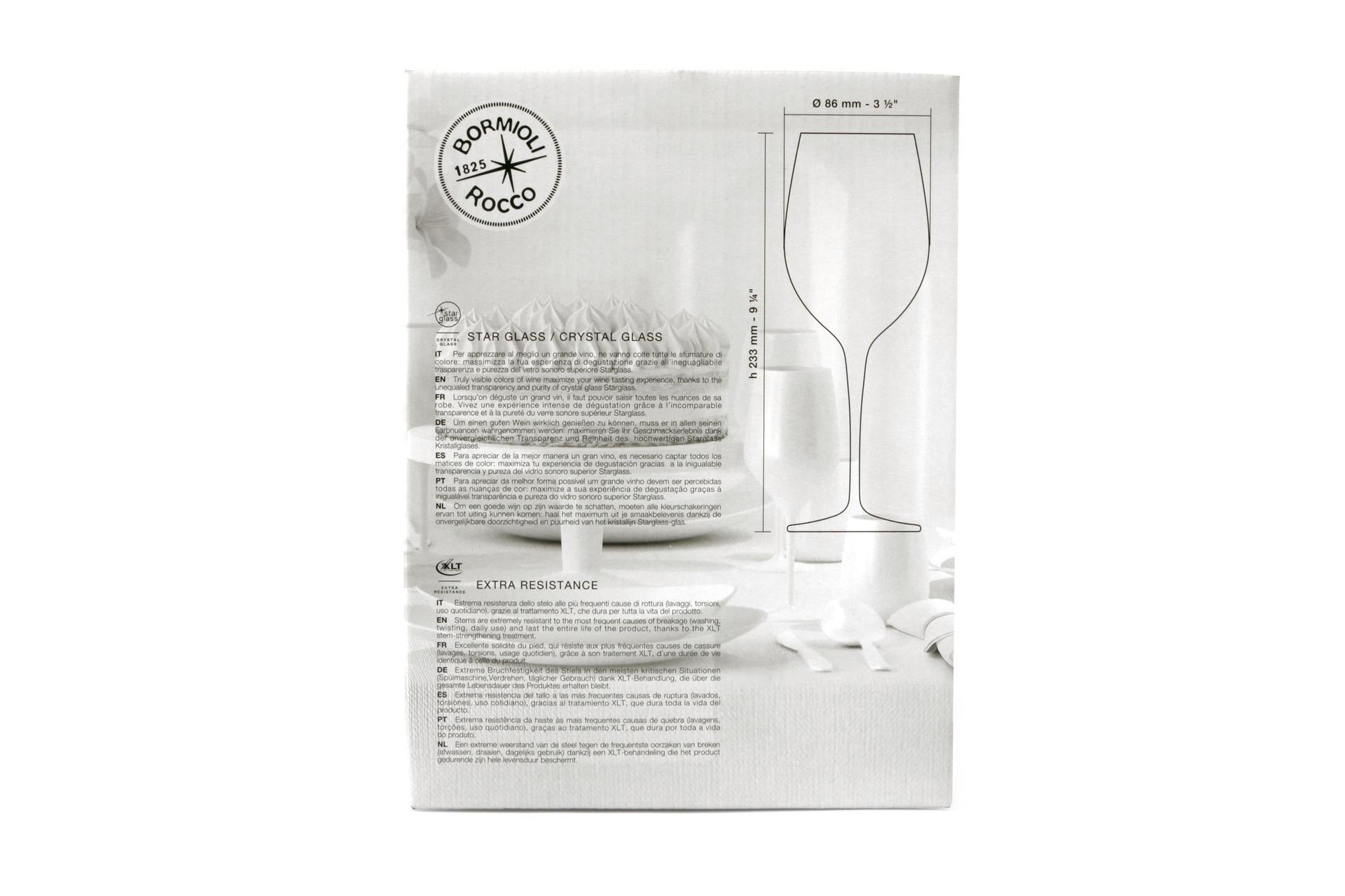 Bormioli Rocco Premium Set 6 Calici Barbera 47 cl In Vetro Sonoro Superiore - Set 6 Pz 8