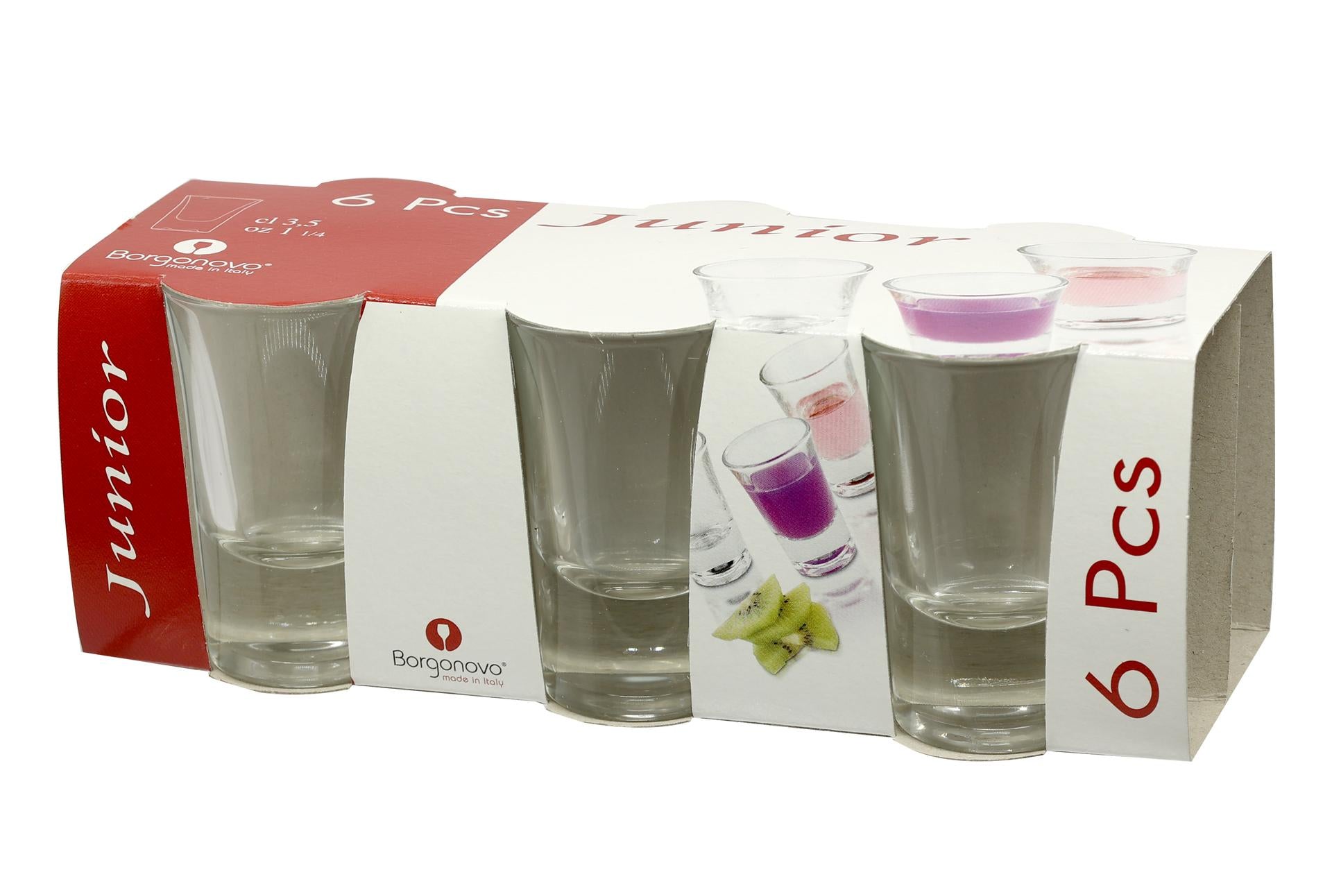 Borgonovo Junior Set 6 Bicchieri 35 cc - Set 6 Pz 4