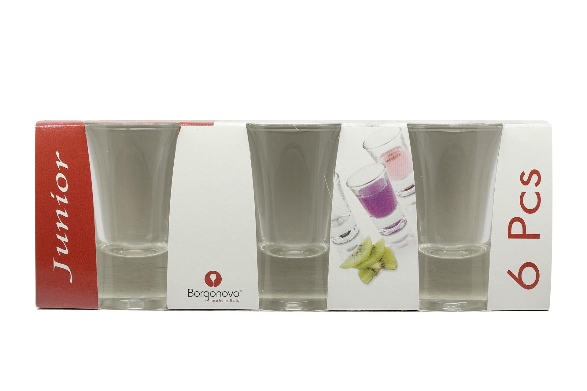 Borgonovo Junior Set 6 Bicchieri 35 cc - Set 6 Pz 5
