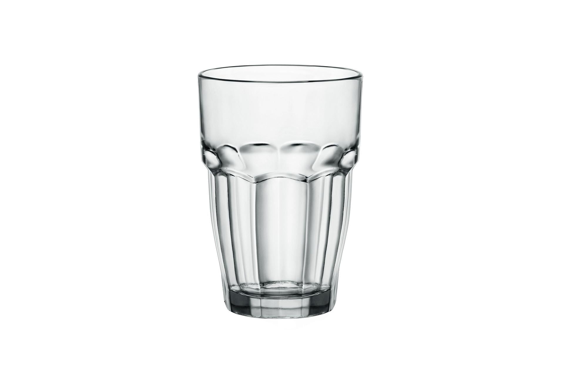 Bormioli Rocco Rock Bar Bicchiere Long Drink Cl.37 In Vetro Temperato Impilabile - Set 6 Pz