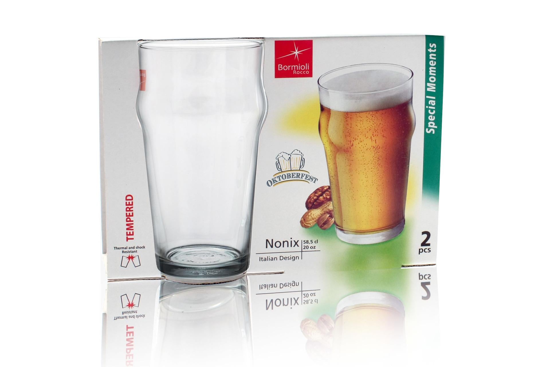 Bormioli Rocco Nonix Set 24 Bicchieri Birra 58 cl In Vetro Temperato - Set 24 Pz 3