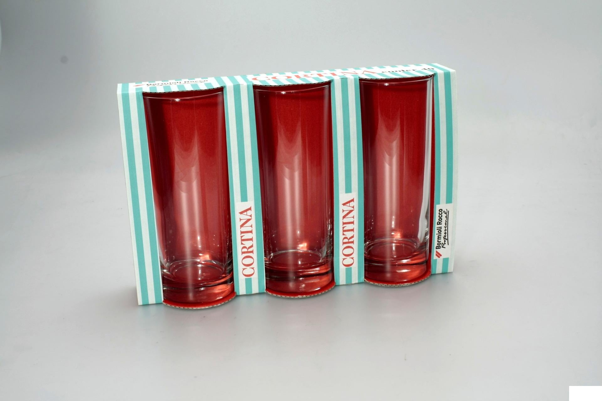 Bormioli Rocco Cortina Set 15 Bicchieri Cooler 38.5 cl - Linea Economica In Vetro Trasparente - Set 15 Pz 6