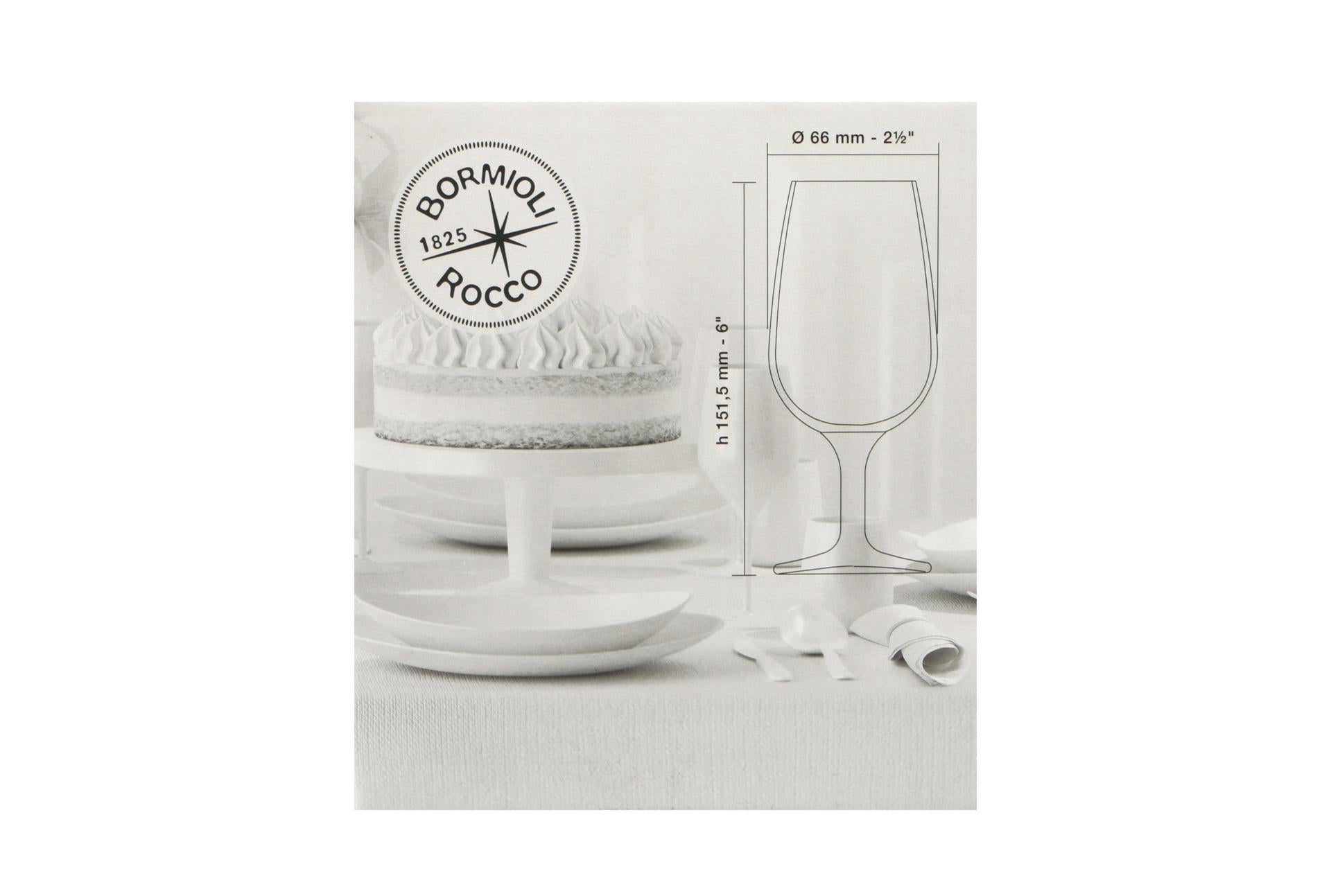 Bormioli Rocco Riserva Degustazione Set 6 Calici Cl 21.3 - Collezione di Calici Serie "Riserva" - Set 6 Pz 7