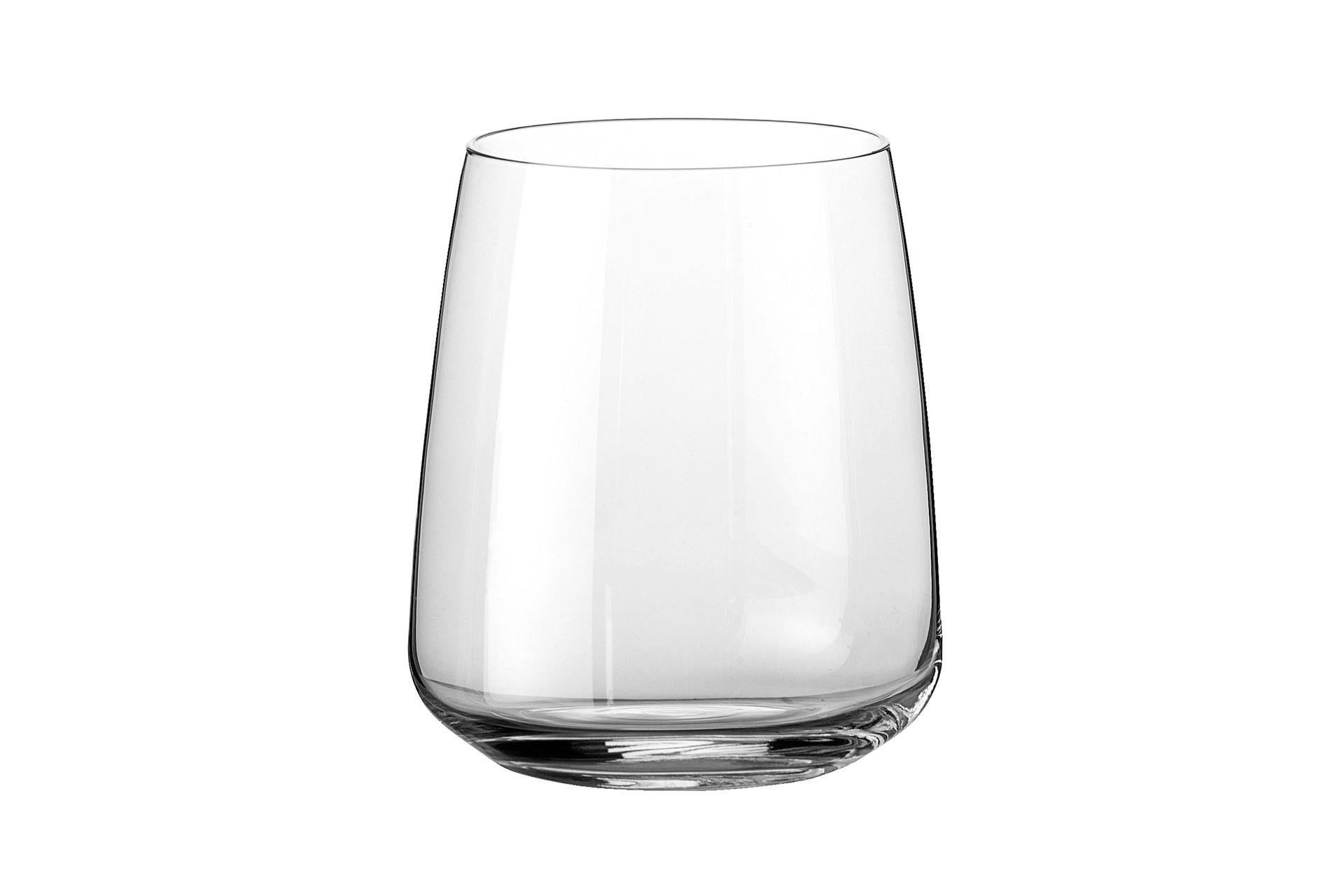 Bormioli Rocco Aurum Set 6 Bicchieri Acqua 37 cl In Vetro "Star Glass" Con Taglio Laser - Set 6 Pz