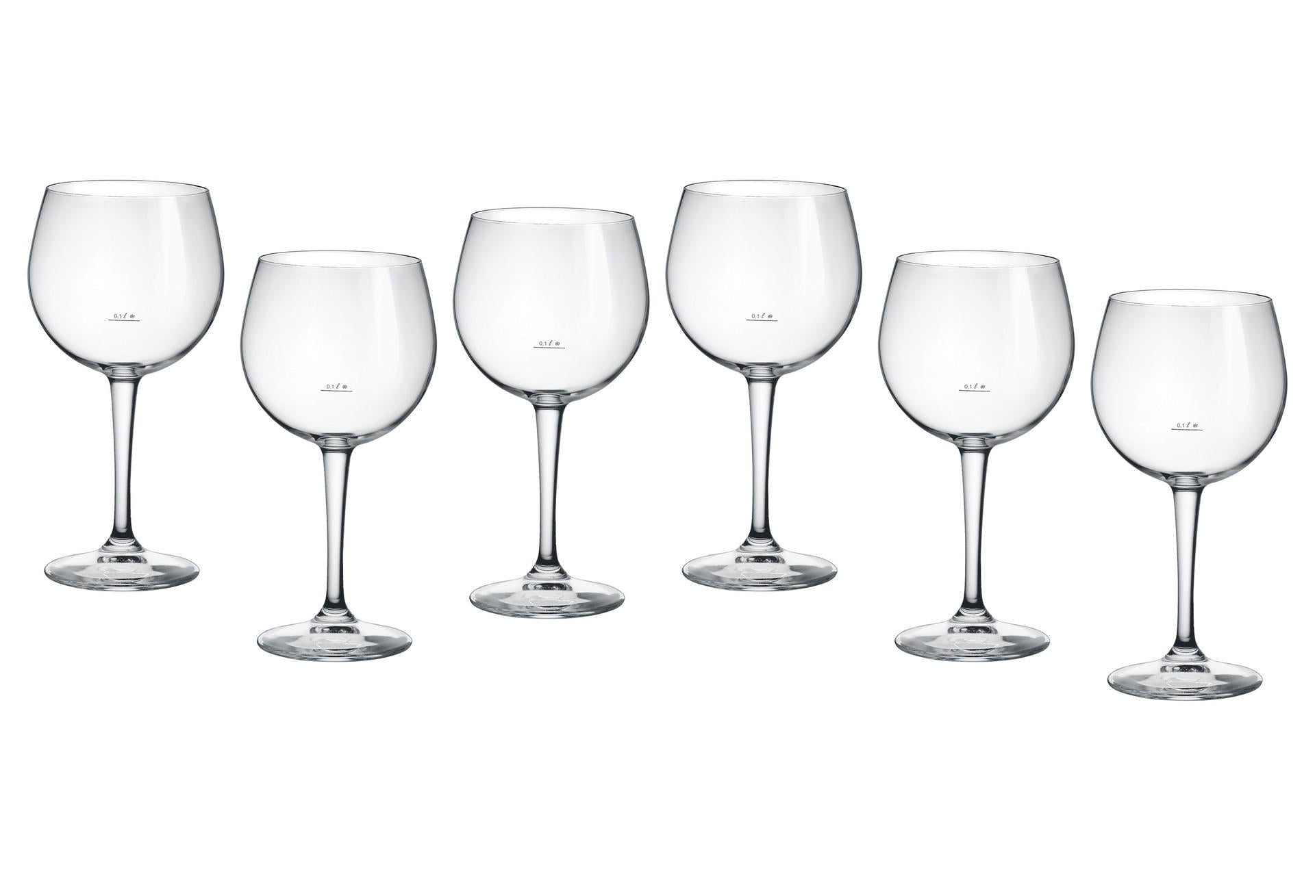 Bormioli Rocco Riserva Tacca Barolo - Set 6 Calici Cl 46 Serie Riserva - Set 6 Pz