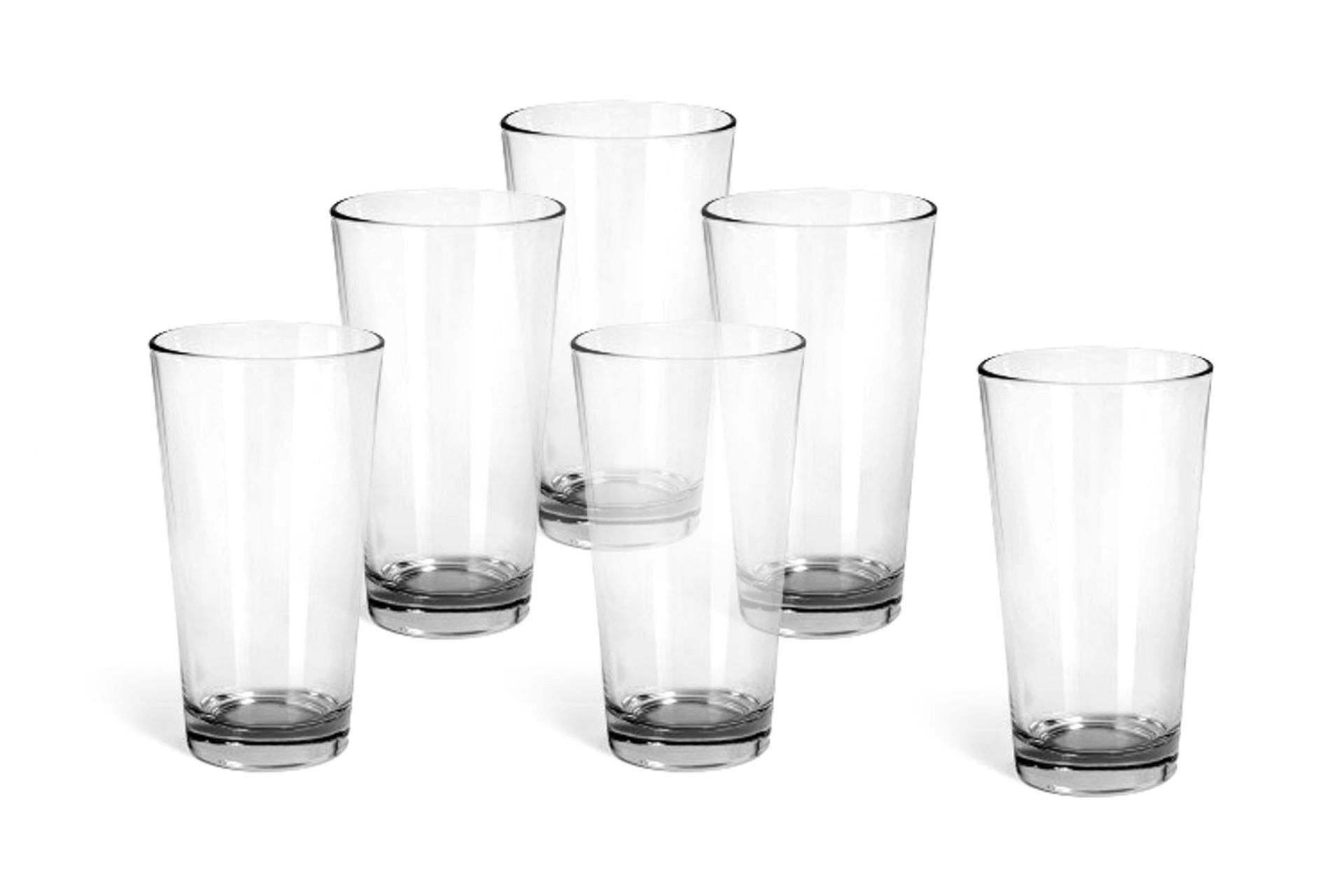 Bormioli Rocco Sestriere Set 6 Bicchieri Bibita 39 cl In Vetro Trasparente - Set 6 Pz