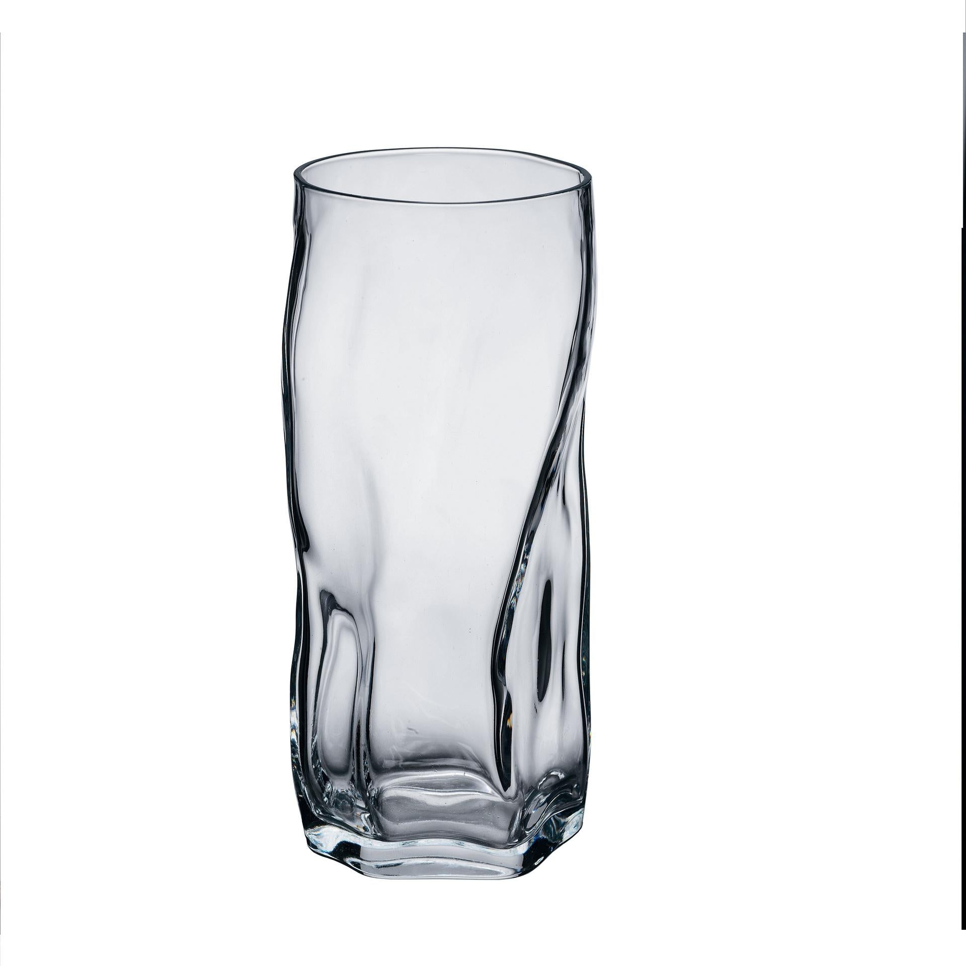 Bormioli Rocco Sorgente Bicchiere Cooler 45 cl In Vetro Trasparente - Set 6 Pz