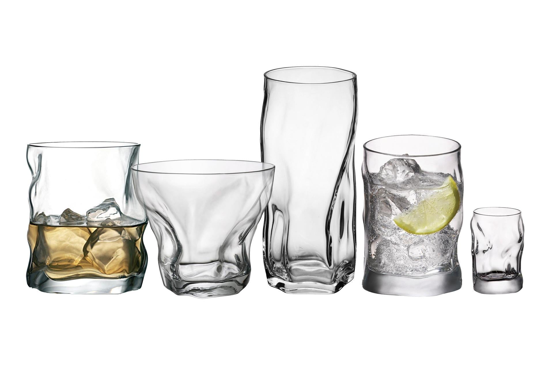 Bormioli Rocco Sorgente Bicchiere Liquore Trasparente 7 cl - Elegante Shottino per Servizio Bar - Set 24 Pz