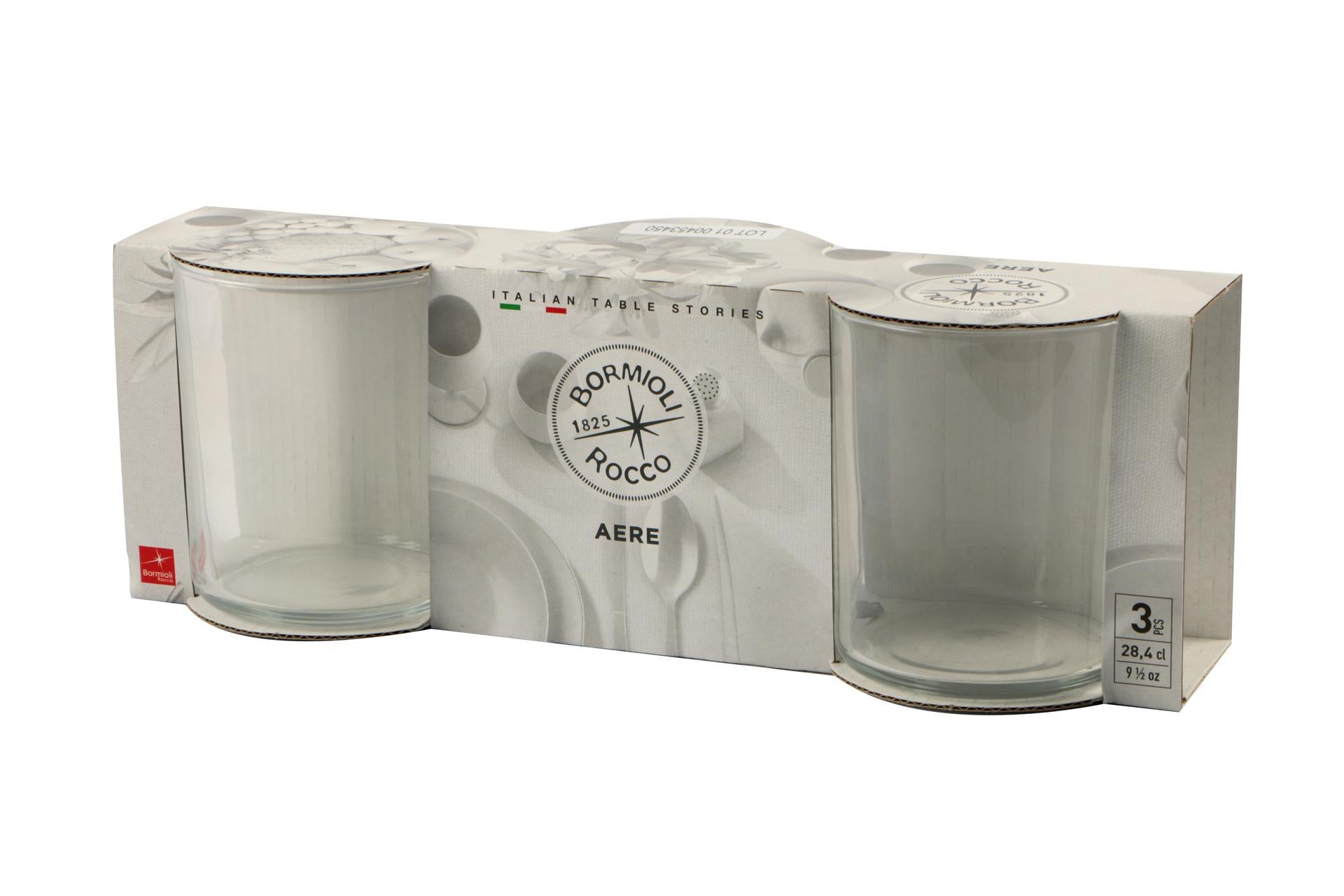 Bormioli Rocco Set 30 Bicchieri Aere 28 cl - H 88 mm Ø 73.5 mm In Vetro Soffiato Per Acqua - Set 30 Pz 4
