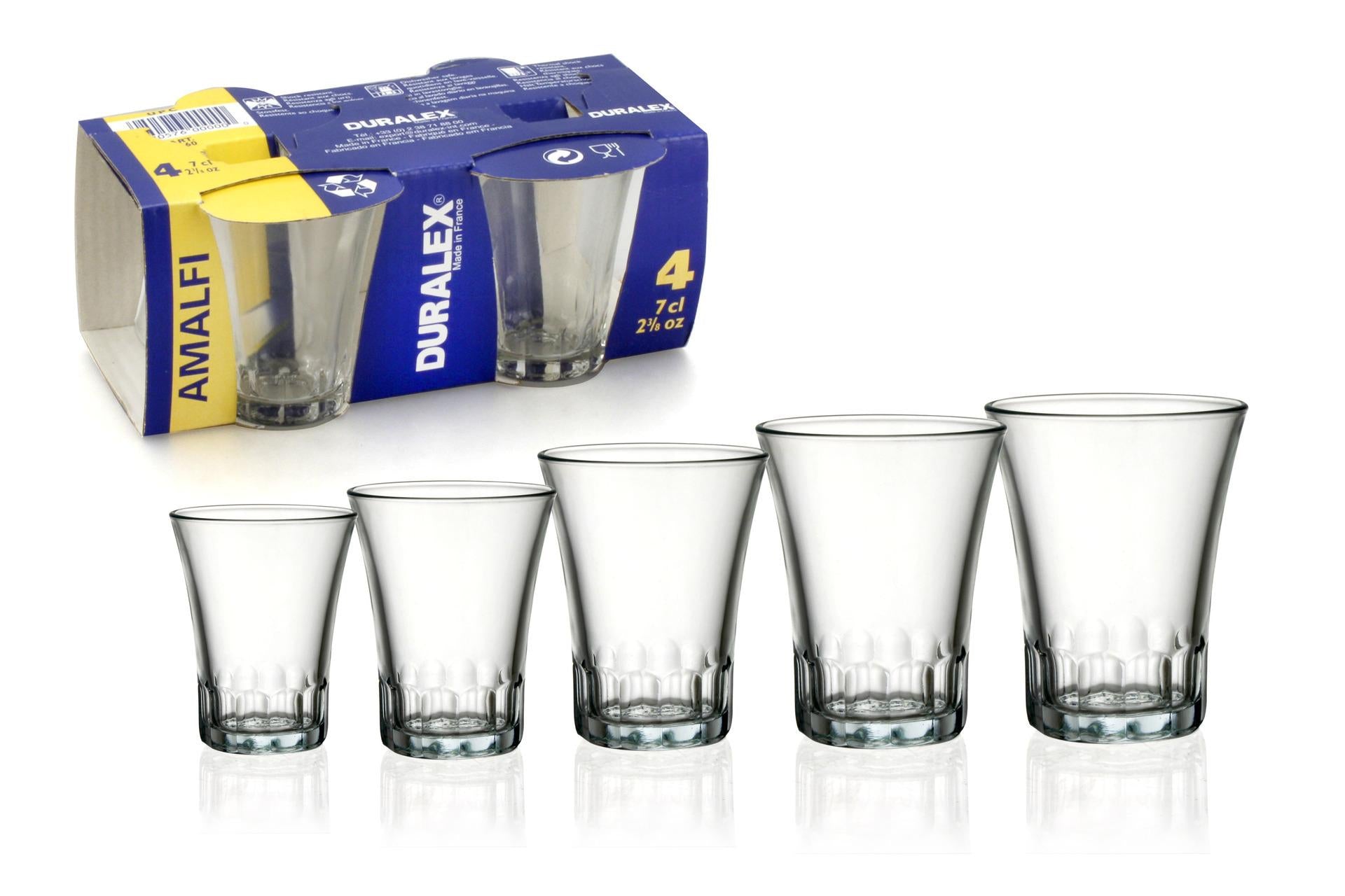 Duralex Amalfi Set 48 Bicchieri 21 cl 511550C - Set 48 Pz 4
