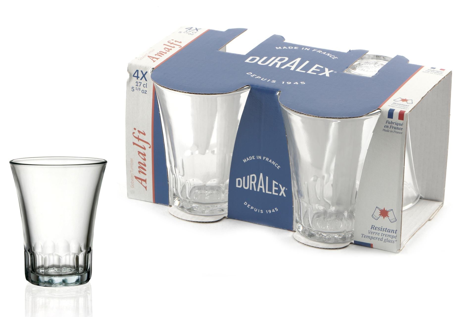 Duralex Amalfi Set 48 Bicchieri 17 cl - Set 48 Pz 5