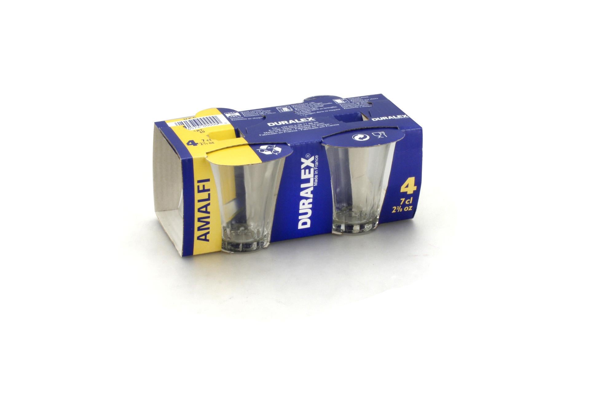 Duralex Amalfi Set 48 Bicchieri 7 cl - Set 48 Pz 5