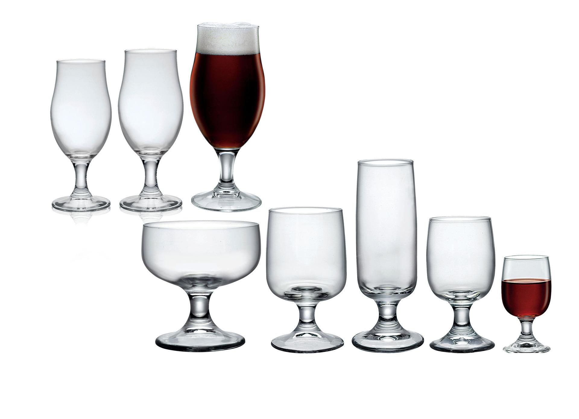 Bormioli Rocco Executive Vassoio 12 Calici Vino Modello 12810 In Vetro - Confezione da 12 - Set 12 Pz 4