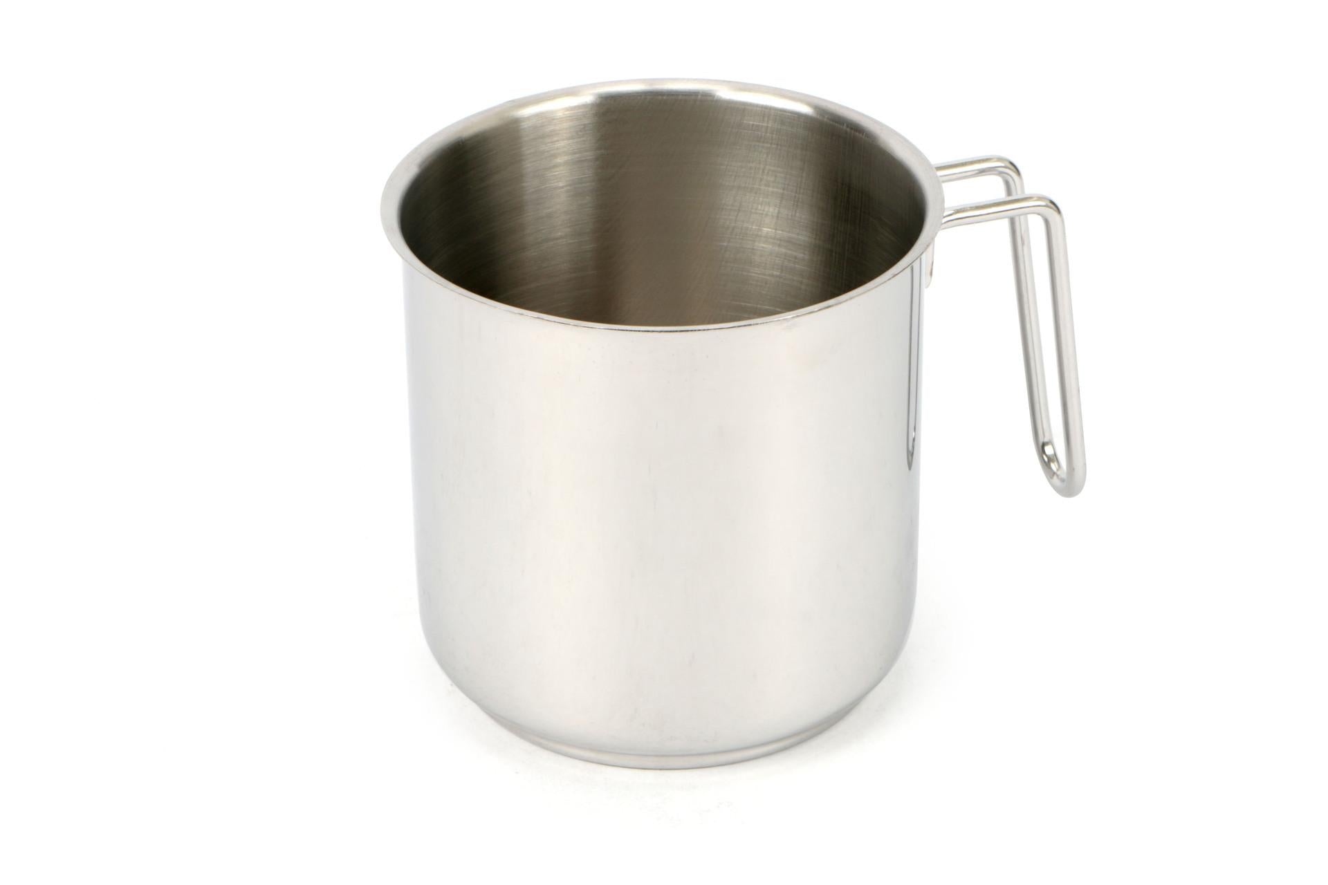 Gnali Realterm Bollilatte Ø12 cm In Acciaio Inox Adatto a Tutti i Piani Cottura Inclusa Induzione